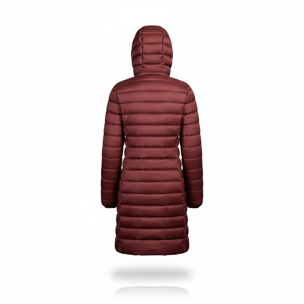 Geographical Norway Steppmantel Damen Outdoorjacke Regenjacke Frühling Leicht Lange