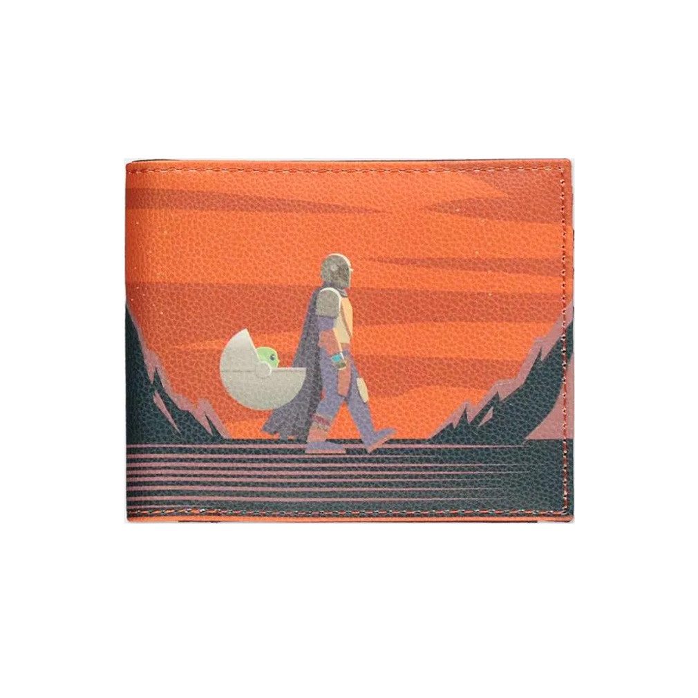 Star Wars Geldbörse The Mandalorian & The Child, Bifold Geldbeutel Portemonnaie