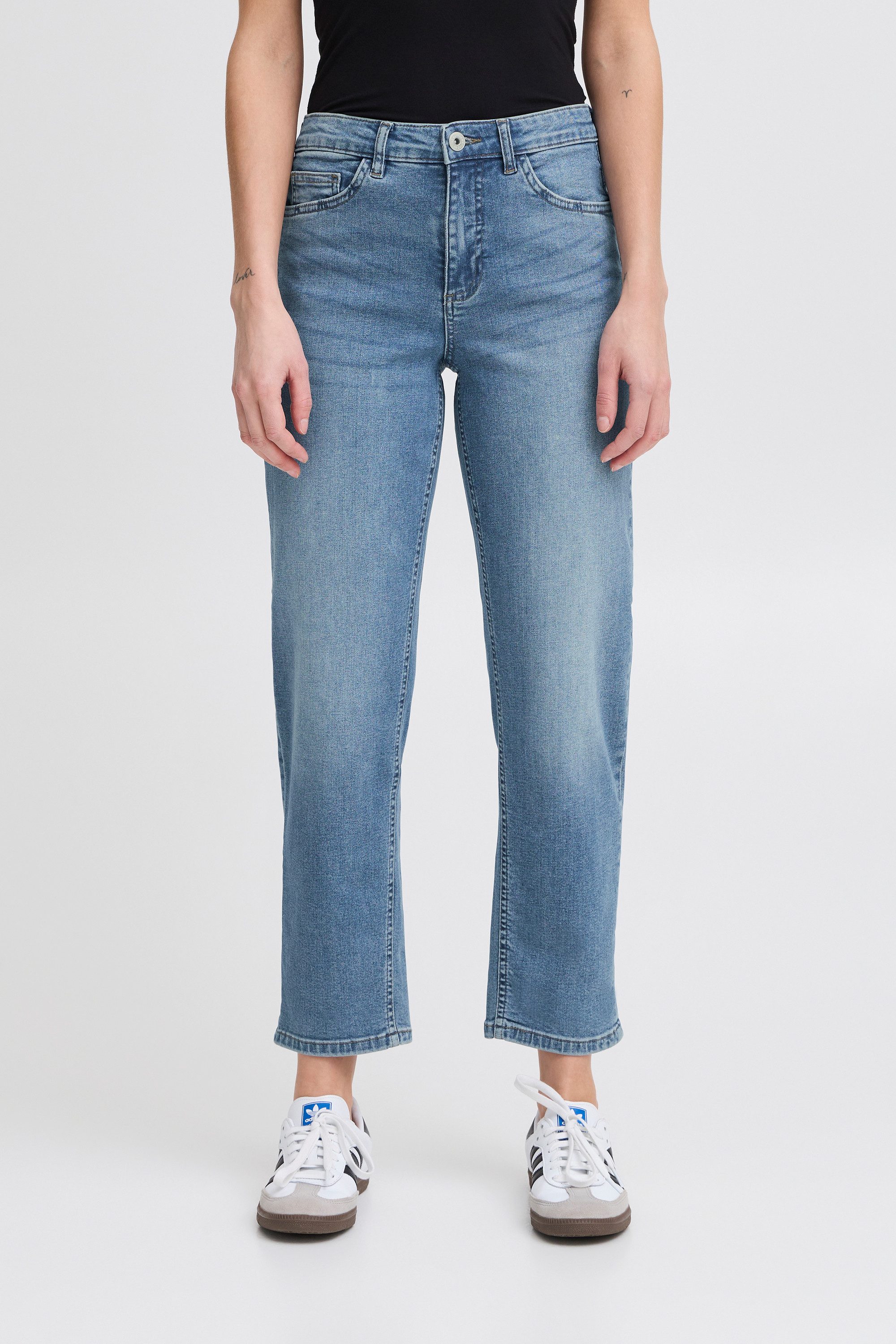 Ichi Regular-fit-Jeans 5-Pocket-Jeans