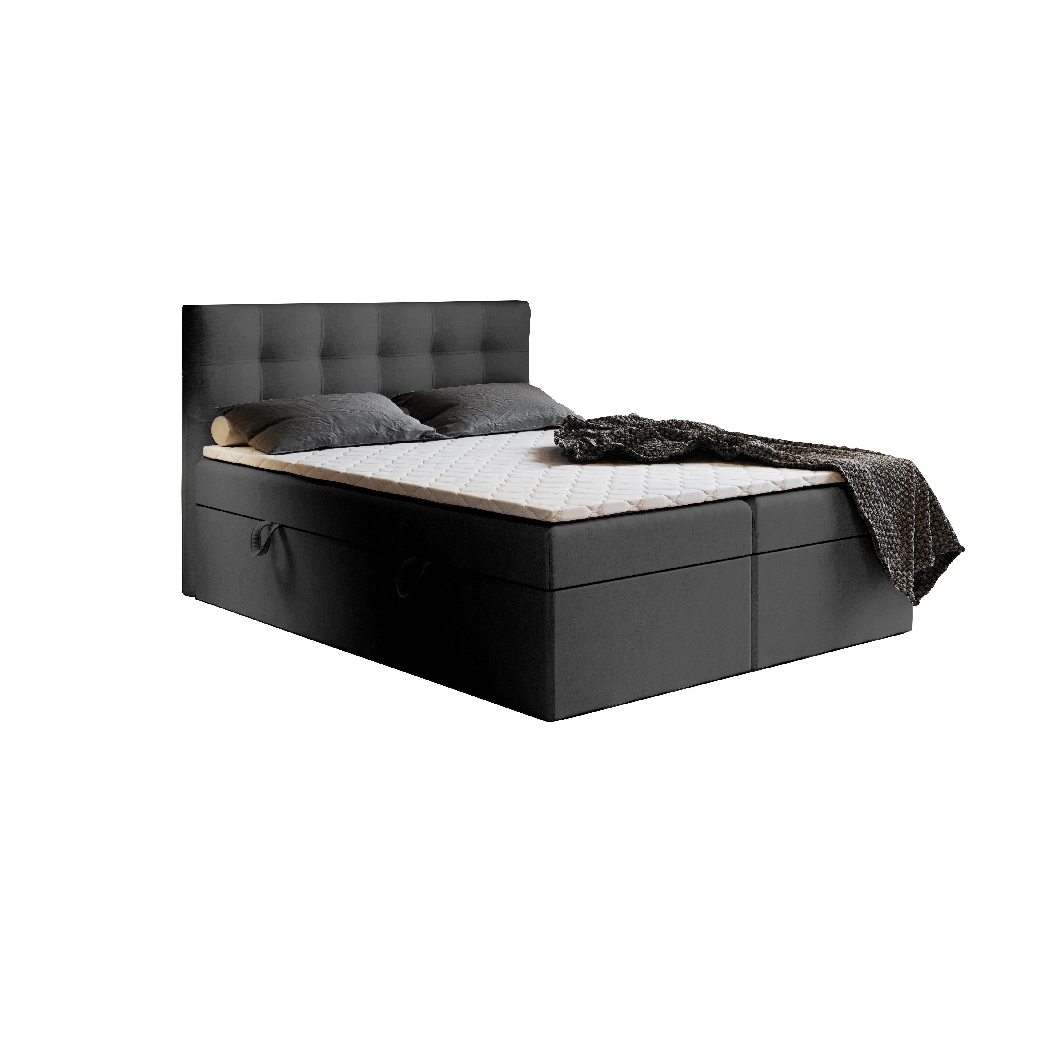 Godre Boxspringbett mit Bettkasten Ewora 140x200 günstig online kaufen