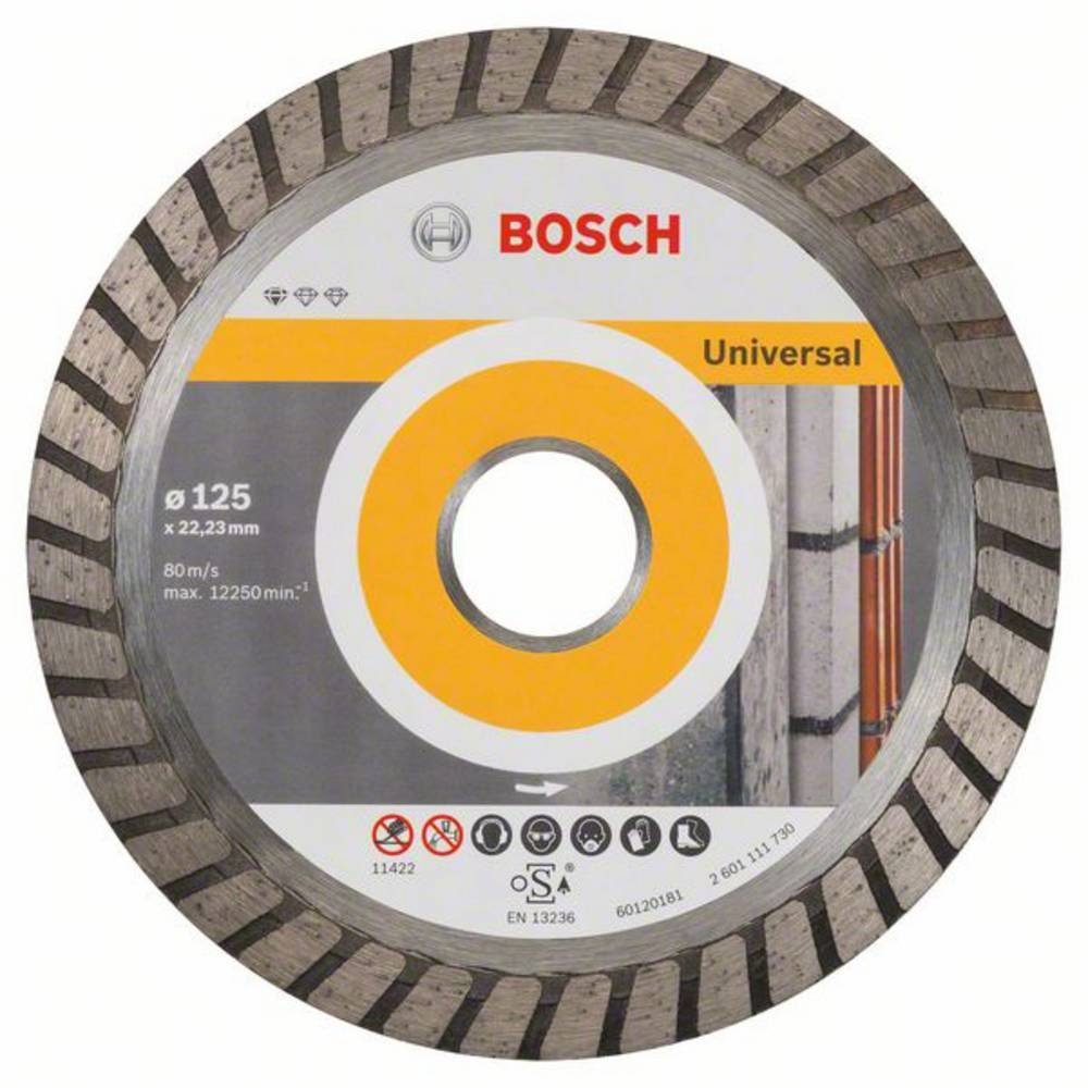 Turbo Diamanttrennscheibe Diamanttrennscheibe BOSCH Universal for Standard