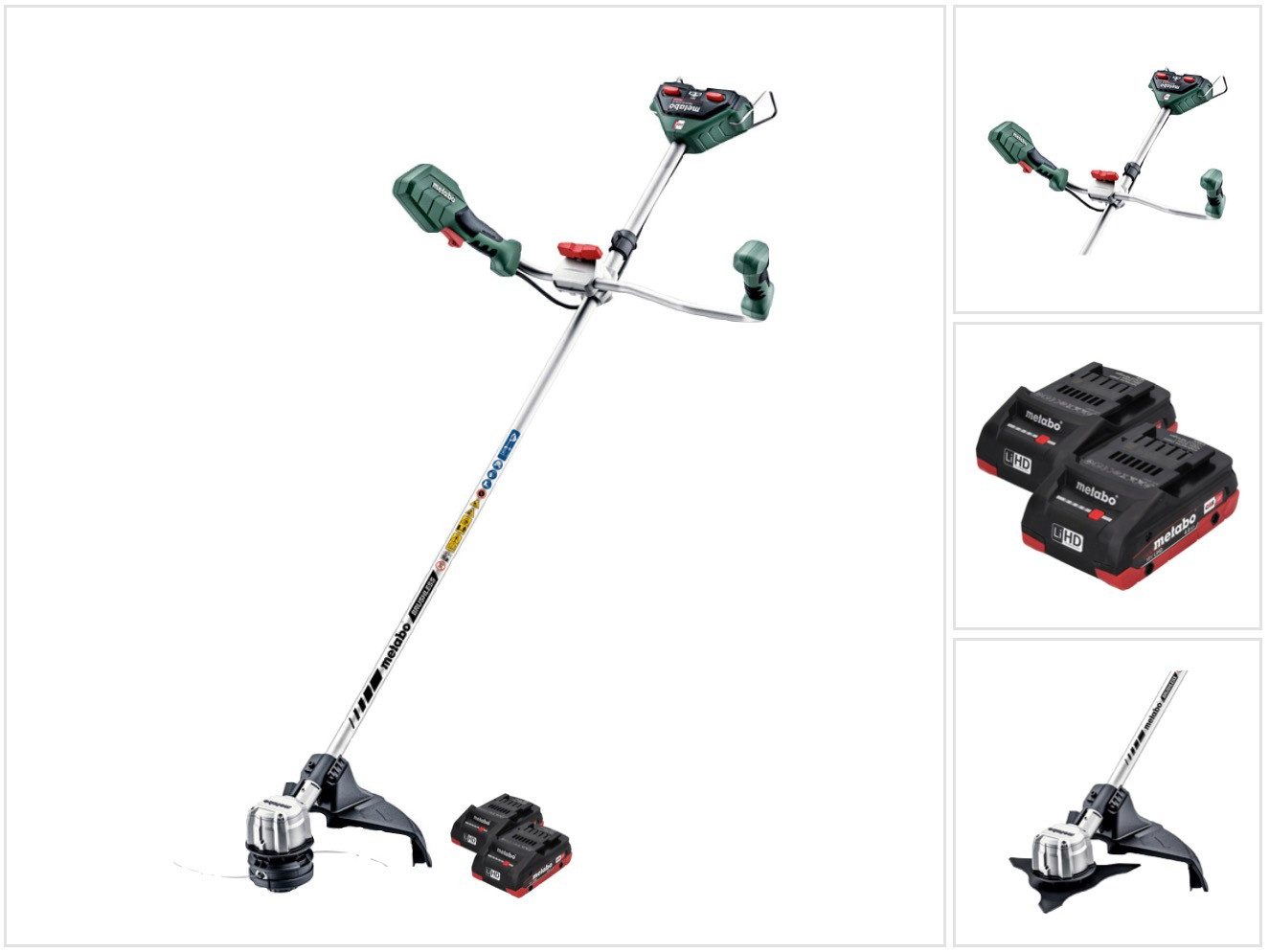 metabo Benzin-Motorsense FSB 36-18 LTX BL 40 Akku Freischneider 36 V (2x 18 V) Zweihandgriff