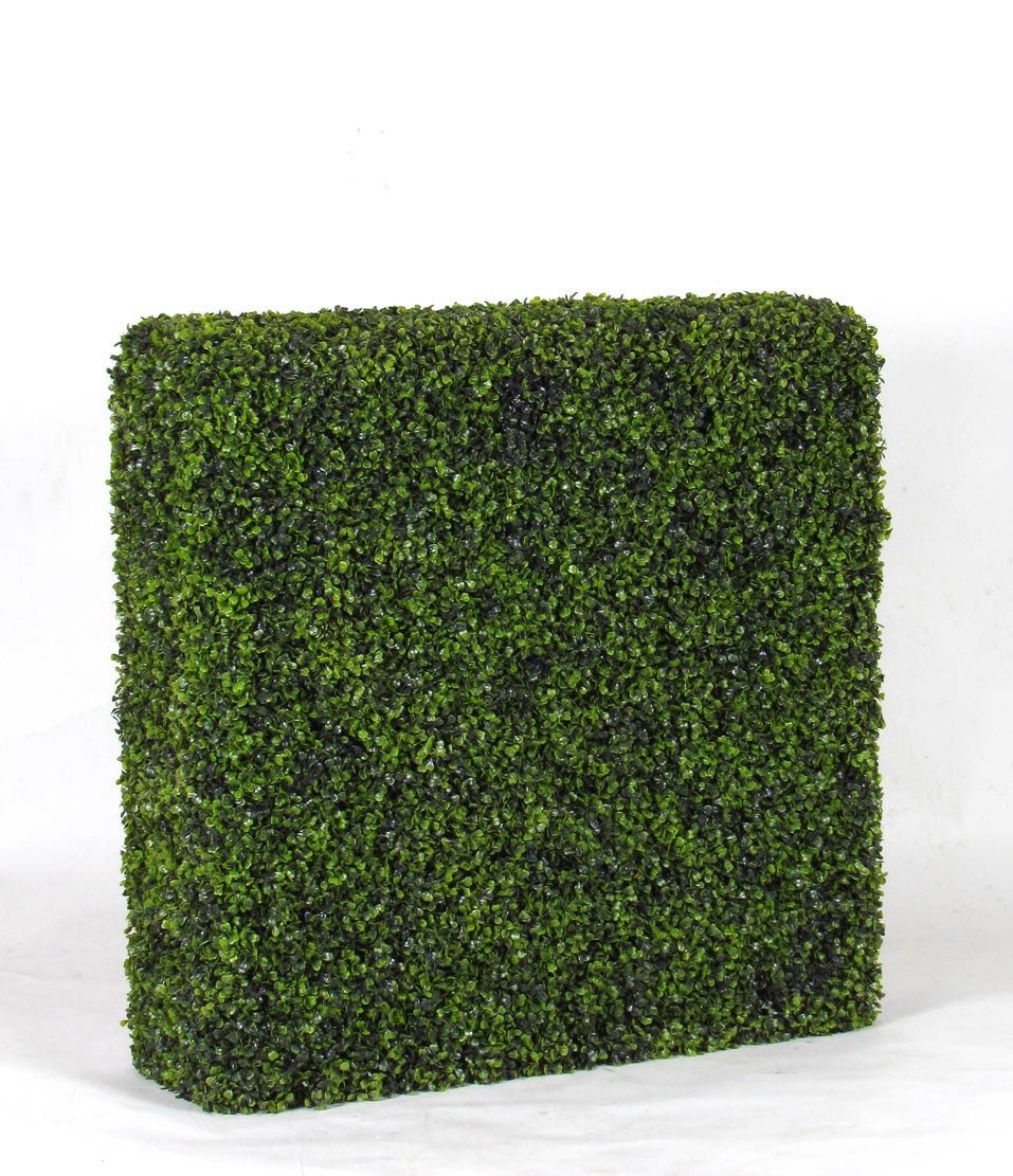 Kunsthecke Künstliche Buchsbaum Hecke Heinz, crossdoor, 100x34x100cm Buchsbaum, artplants