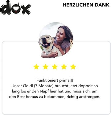 DDOXX Antischlingnapf Antischlingnapf für Hunde & Katzen, rutschfest, Langlebig,Robust,Rutschfest