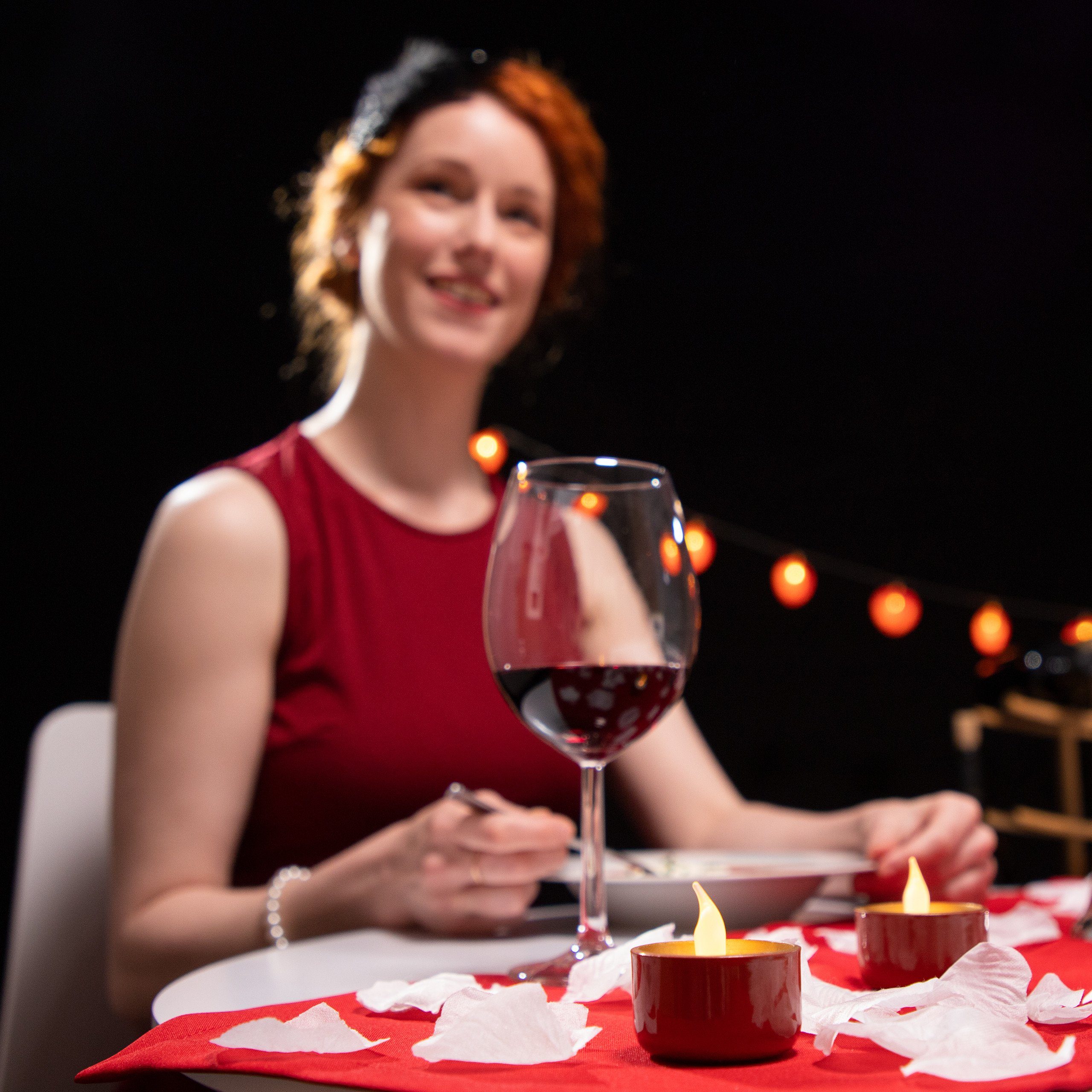 relaxdays LED-Kerze LED-Teelicht 2er Set günstig online kaufen