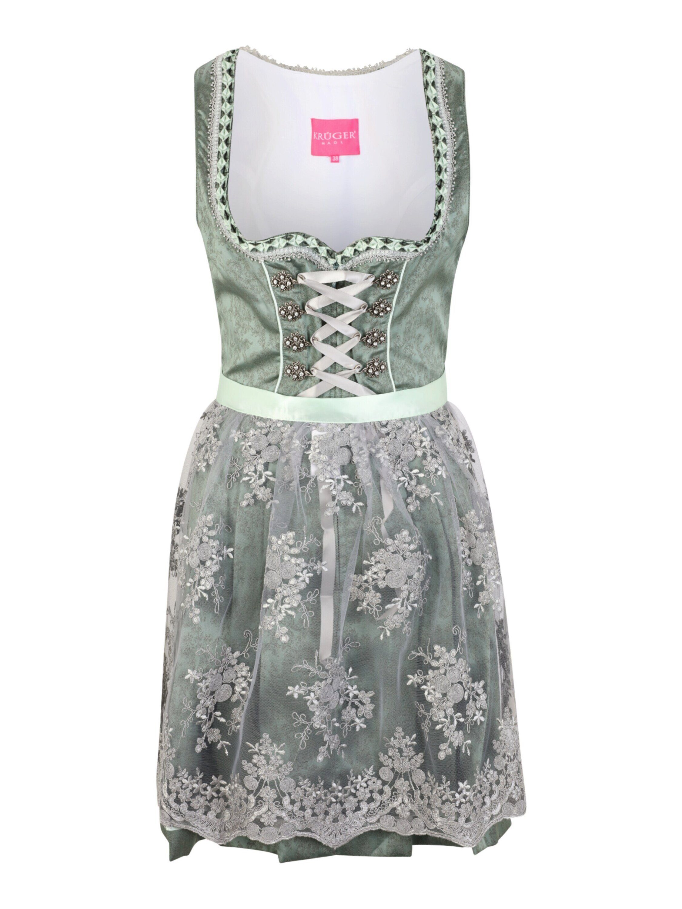 Krüger Madl Dirndl (1-tlg) Spitze