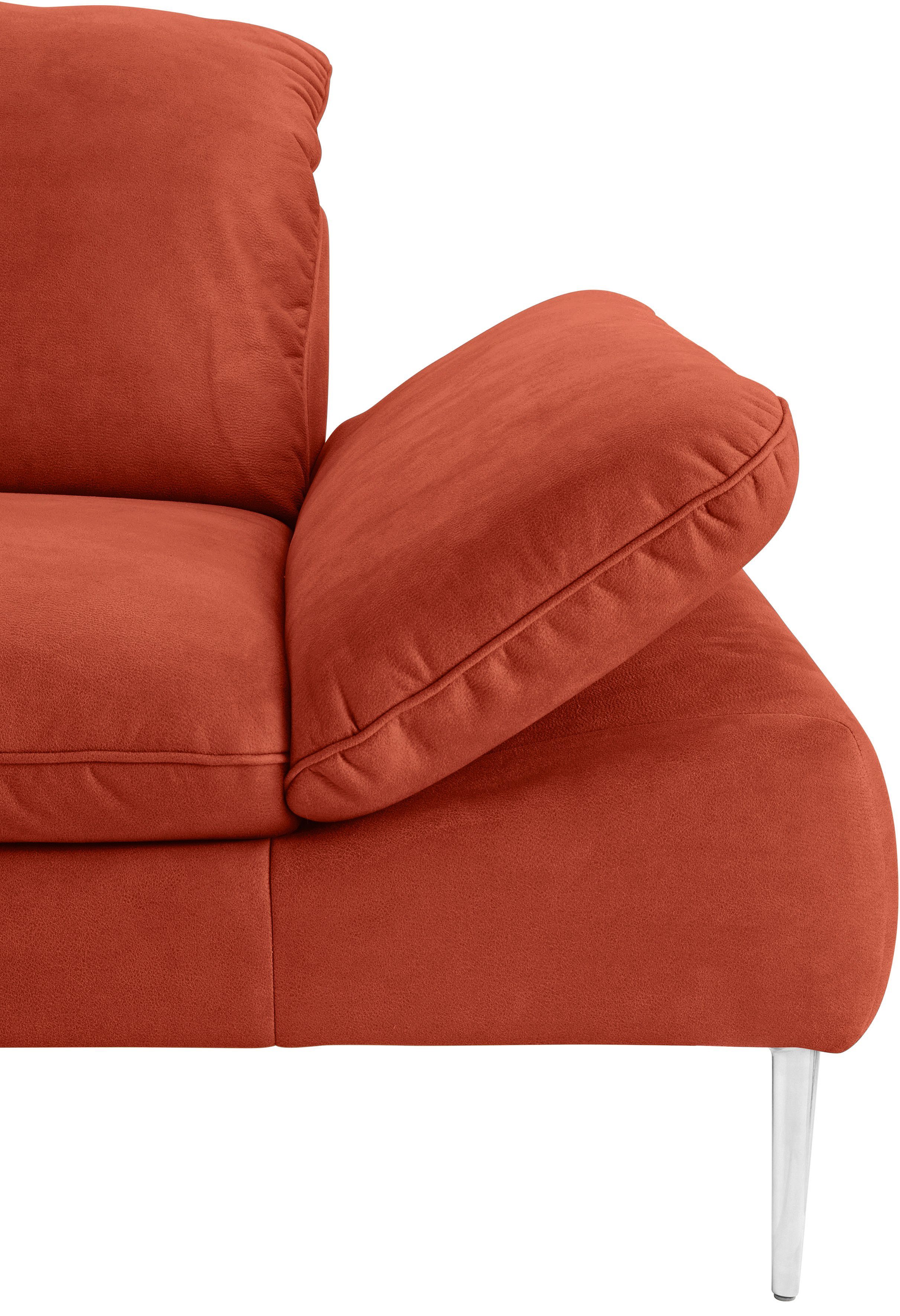 W.SCHILLIG 2,5-Sitzer enjoy&MORE, Füße Breite cm Chrom mit Sitztiefenverstellung, glänzend, 232