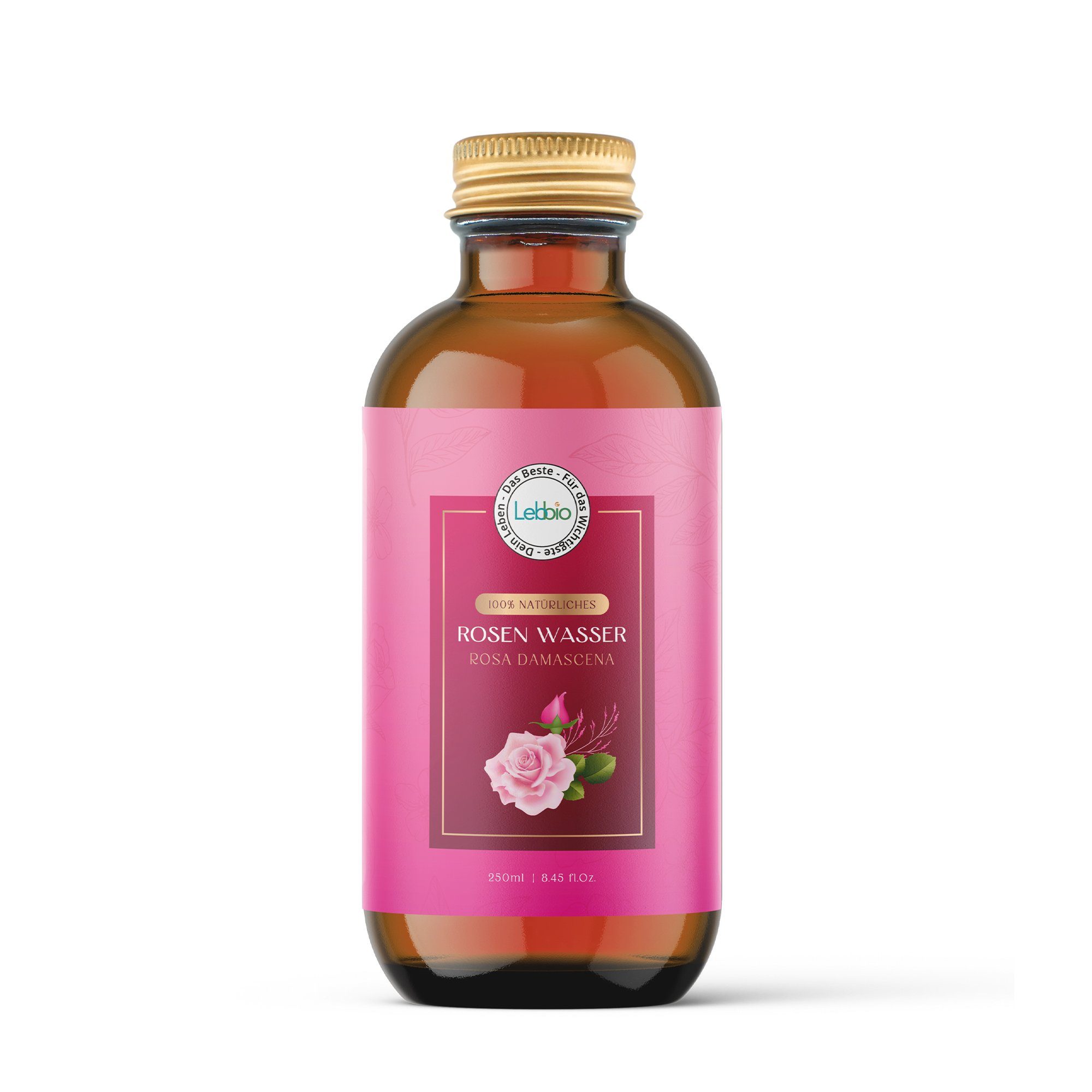 Hautpflege Rosenwasser 100% die Natürlich Für Lebbio – ml geeignet, 250 Gesichtsöl Lebbio Inhalt –