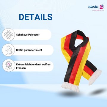 elasto Modetuch Schal NATIONS Fanschal in Deutschland-Farben für EM 2024