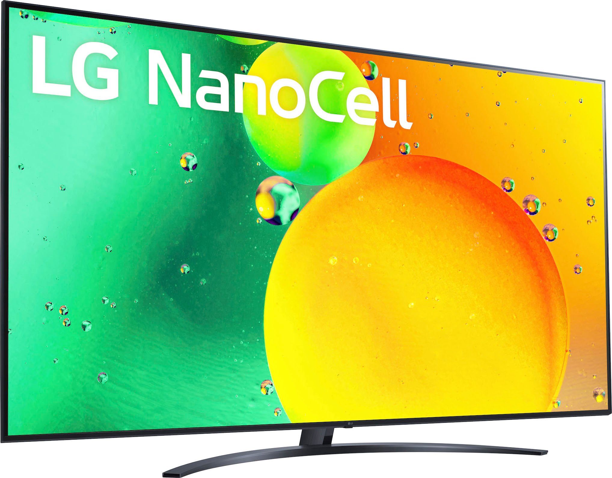 Ultra 2.0, 86NANO769QA α7 Smart-TV, HD, LG HDMI Dimming LED-Fernseher 4K Pro, Sprachassistenten) cm/86 Gen5 Zoll, 4K AI-Prozessor, (217