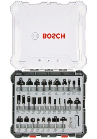 Bosch Professional Fräser-Set 30-teilig 6-mm-Schaft