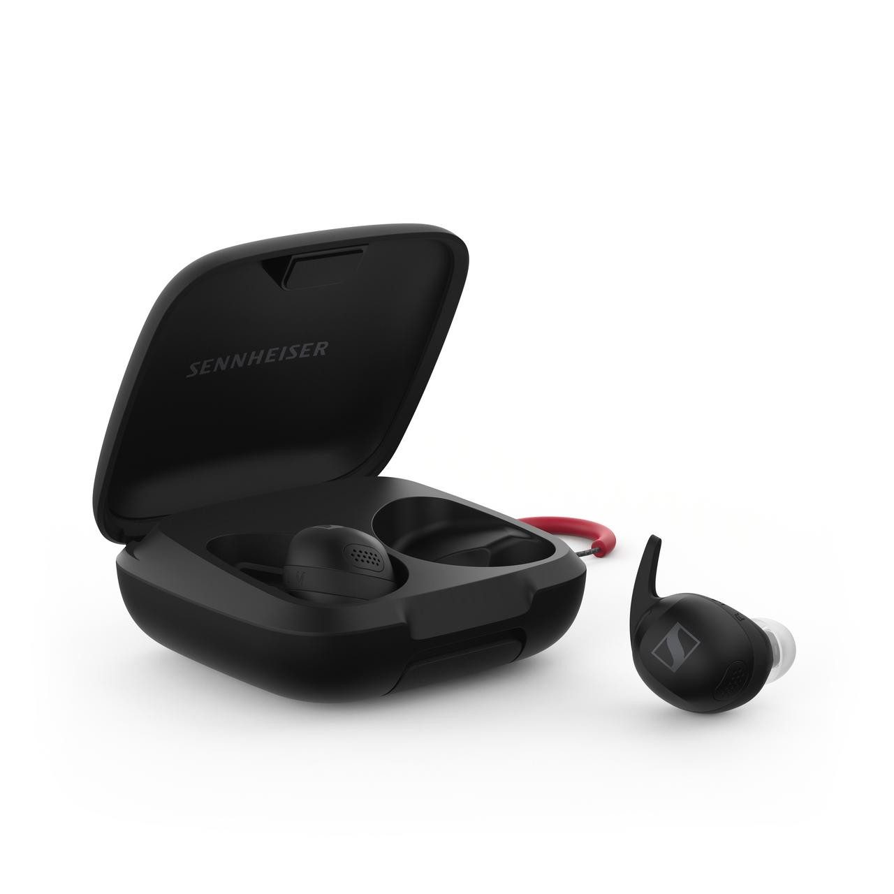 Sennheiser MOMENTUM Sport wireless Kopfhörer (Adaptive Noise Cancellation, Bluetooth, Mehr als 24 Stunden Spielzeit)