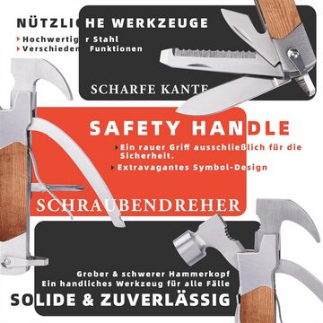 RefinedFlare Hammer Multifunktionswerkzeug Hammer-Vatertag, kreatives Geschenk für Männer (1-St)