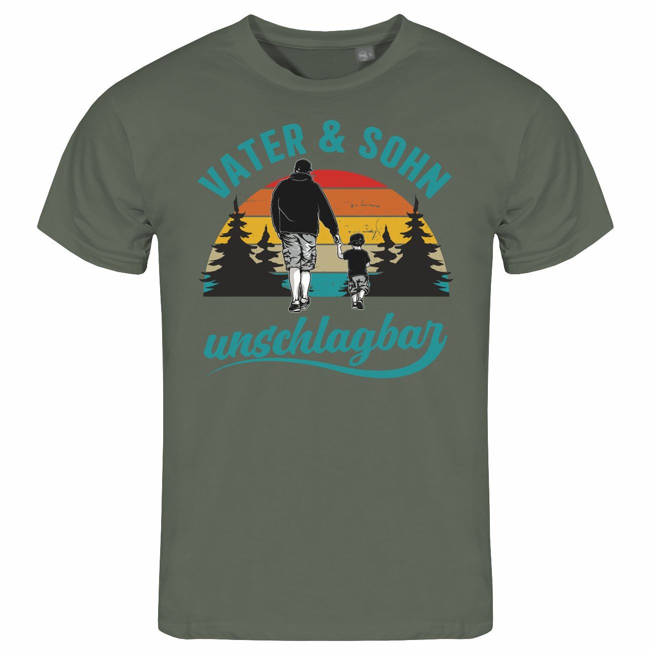 deinshirt Print-Shirt Herren T-Shirt Vater und günstig online kaufen