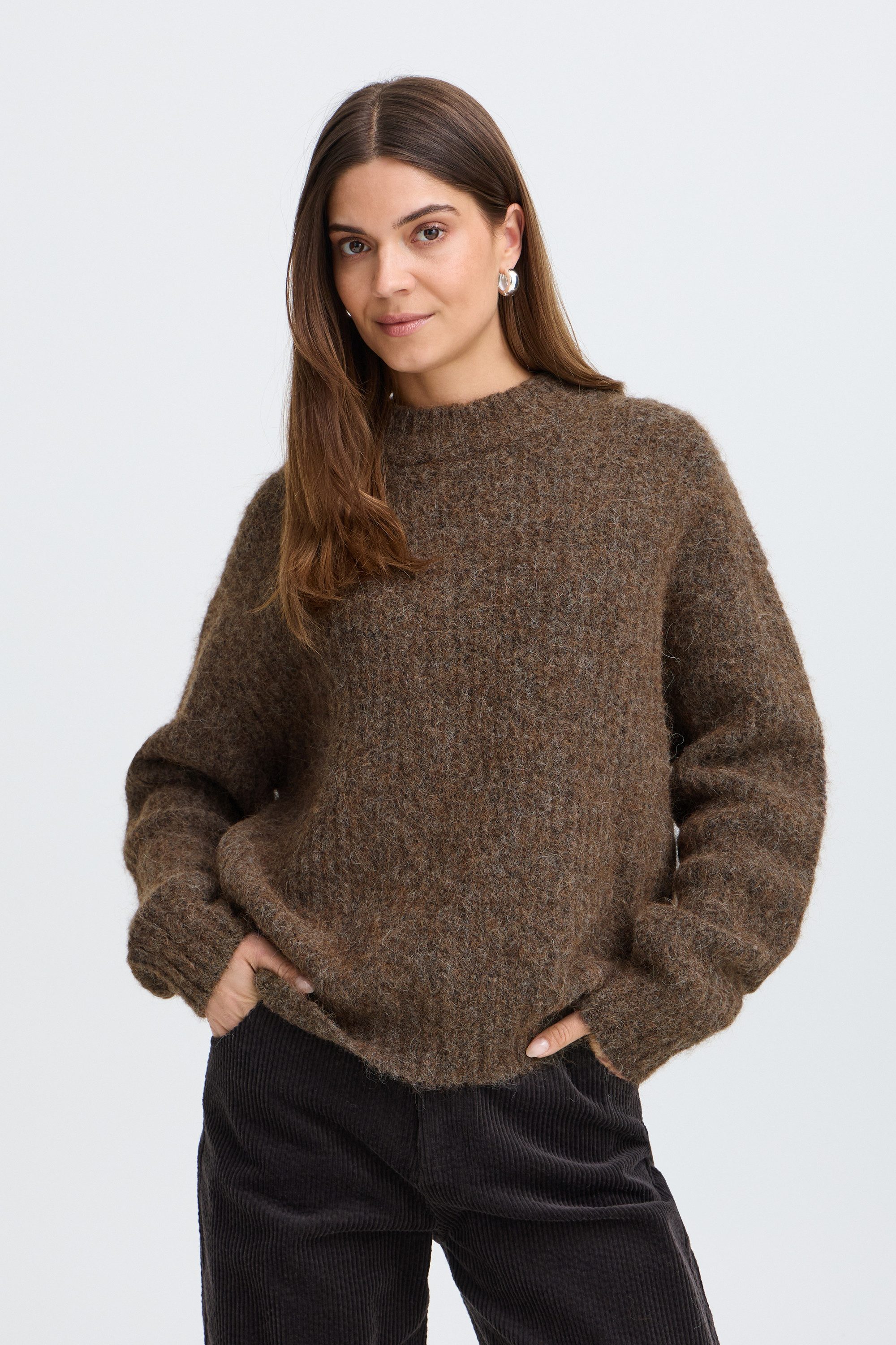 Pulz Jeans Strickpullover Langarm PZGEORGIE