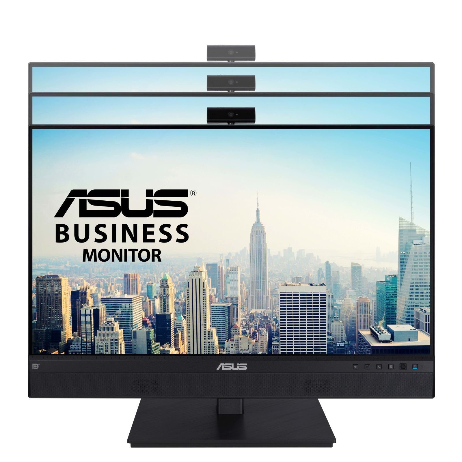 Asus 60,5cm Commerc.BE24ECSNK DP+HDMI IPS Spk FHD Webcam Lif TFT-Monitor (1920 x 1080 px, Full HD, 5 ms Reaktionszeit, 60 Hz, IPS, Kamera, Lautsprecher, HDCP, Kopfhörerbuchse, Pivot, Höhenverstellbar)