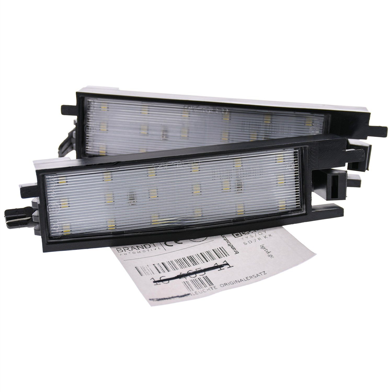 BRANDT AUTOMOTIVE KFZ-Ersatzleuchte LED Kennzeichenleuchten Auto Kennzeichenbeleuchtung, für Scion iM I (15–16); Toyota Auris II E18 (12–18); Aygo II (14–2...
