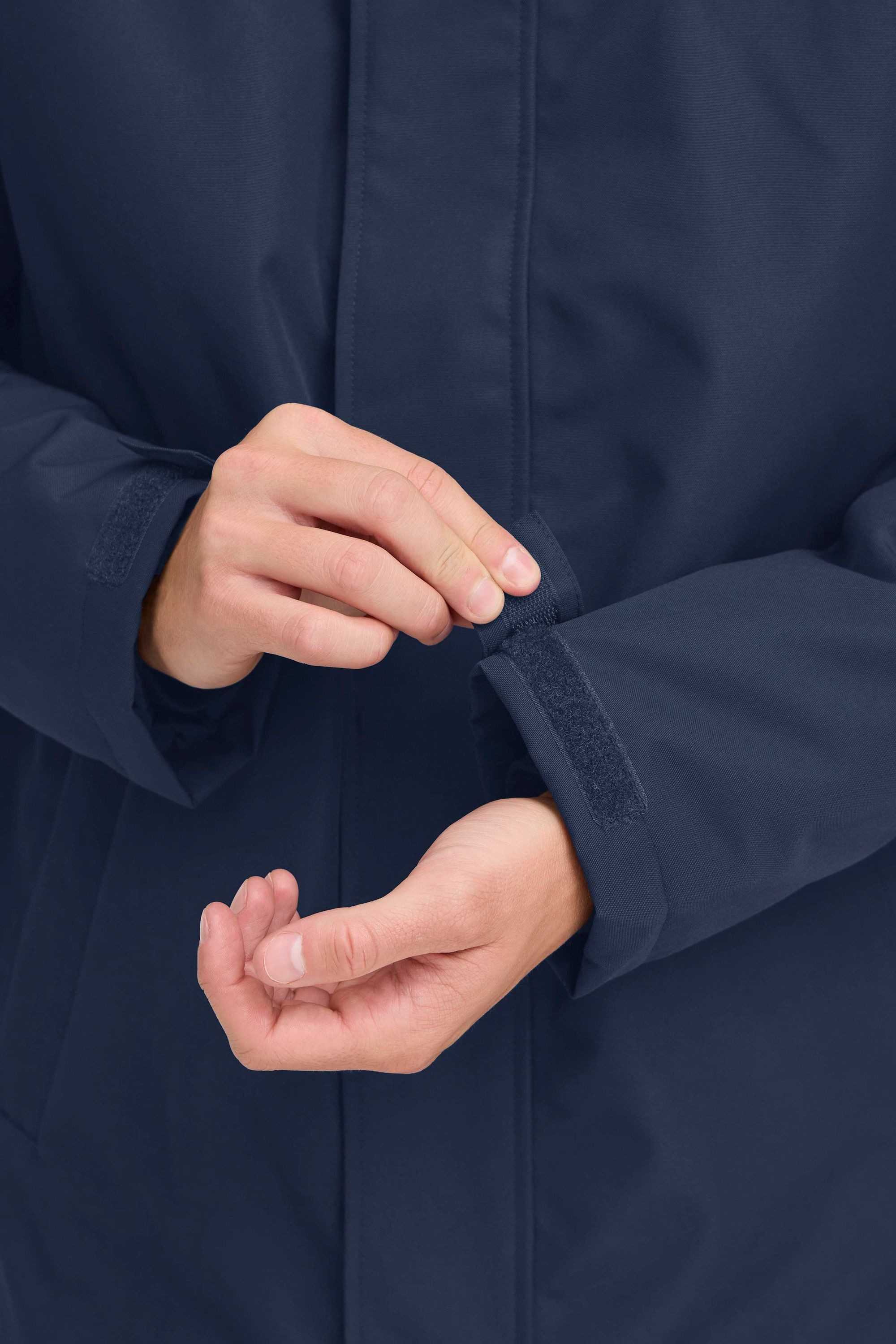 North Bend Kurzmantel NBMalis M Parka W-Pro 10000 W-PRO 10.000 mit wasserdichter Beschichtung