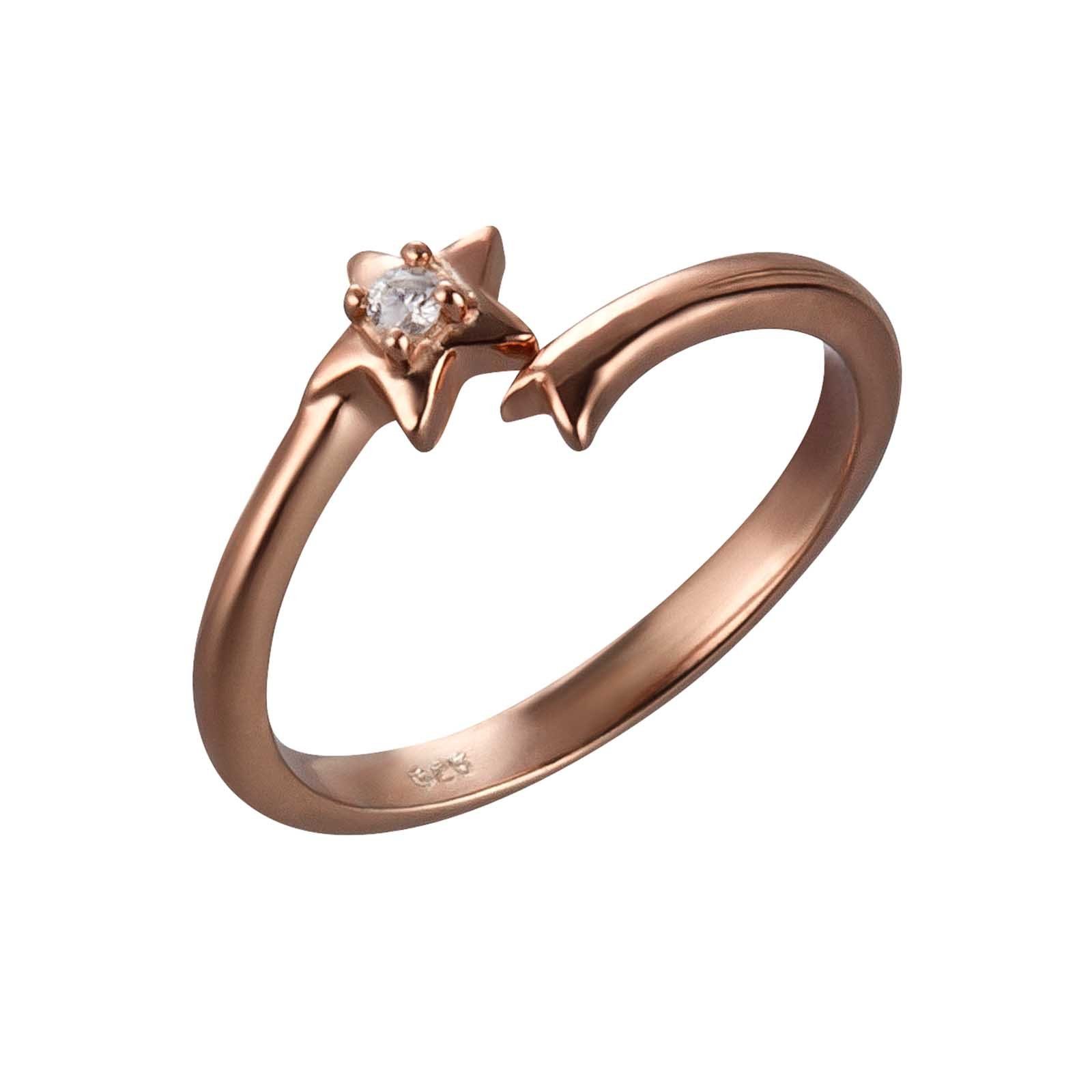 schmuck23 Zehenring »Zeh Ring Stern 925 Silber Rosegold«, Zehring Fuss Ring  Toering online kaufen | OTTO