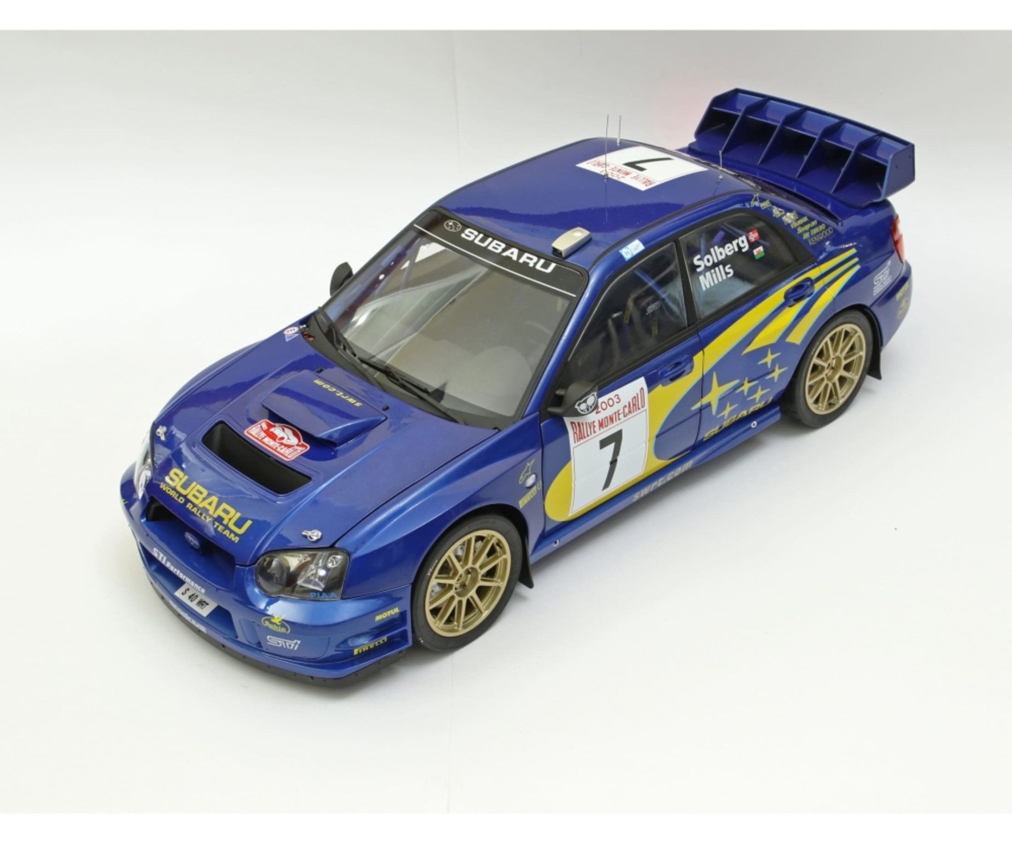 ixo Models Modellauto IXO Subaru Impreza Rally 1:8 Modellauto Metall Bausatz