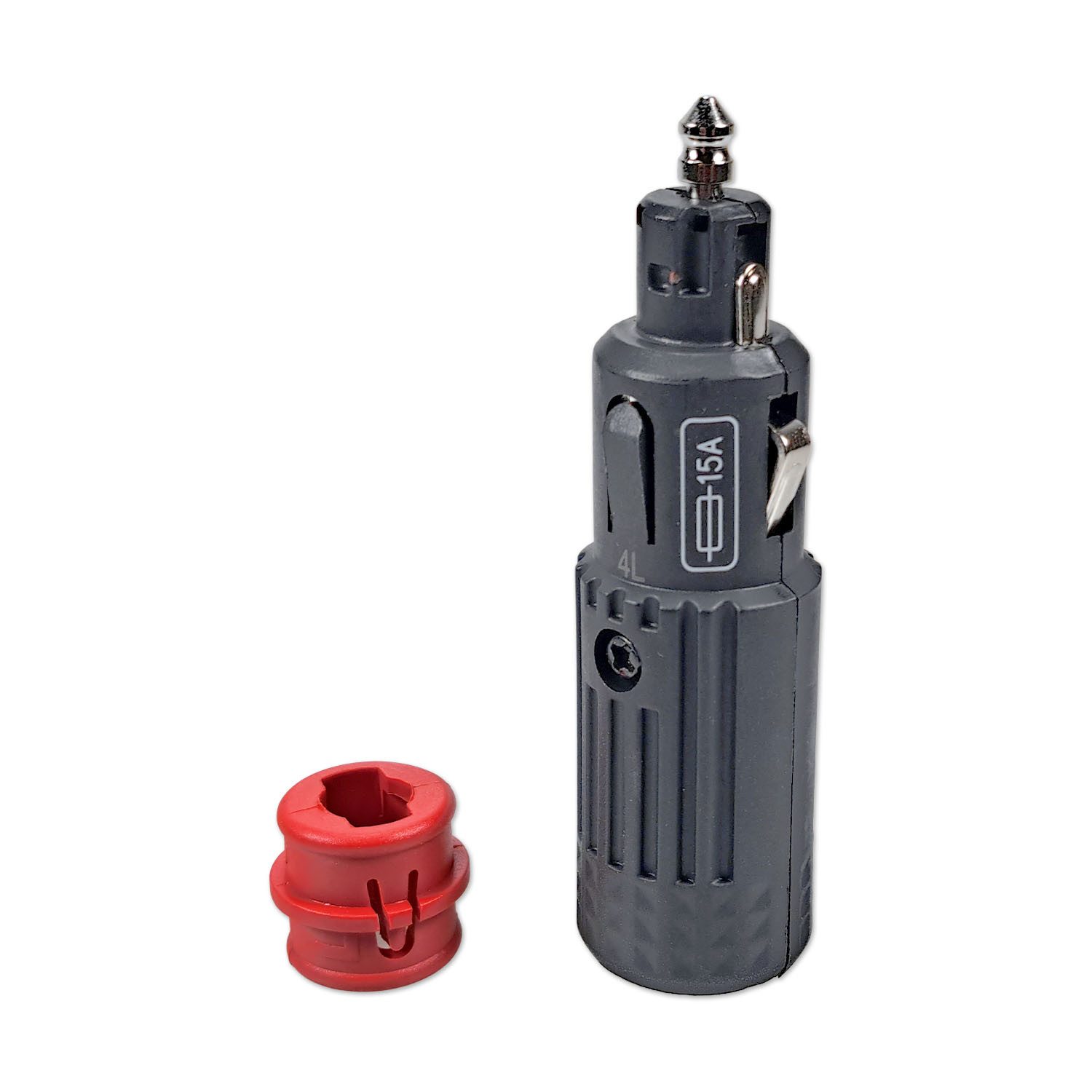Impulse Innovation Zigarettenanzünderstecker, mit Adapter, 12-24V, 16A, Sicherung KFZ-Adapter