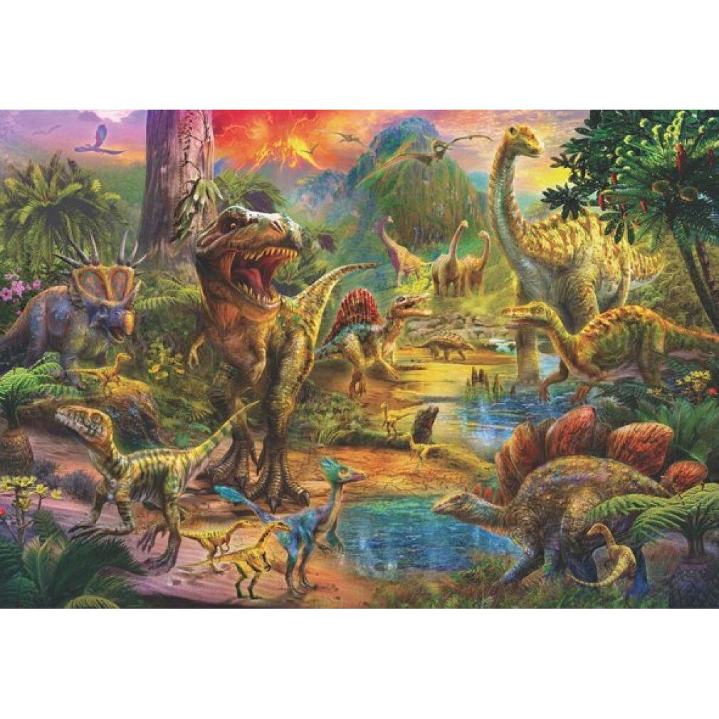 ANATOLIAN Puzzle ANATOLIAN Puzzle Dinosaurier Königreich 500 Teile, Puzzleteile