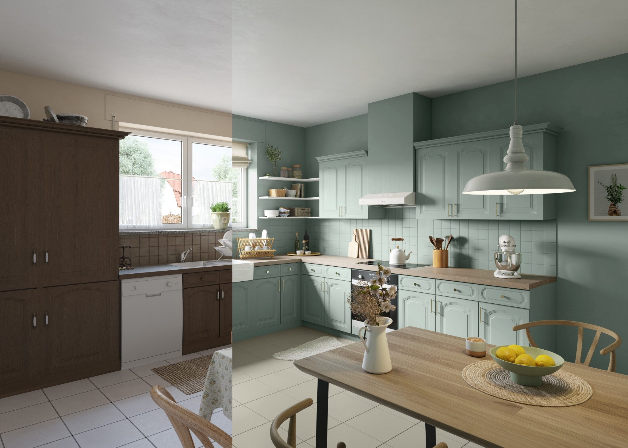 Alpina Wandfarbe Alpina Bad & Küche Wand-Farbe