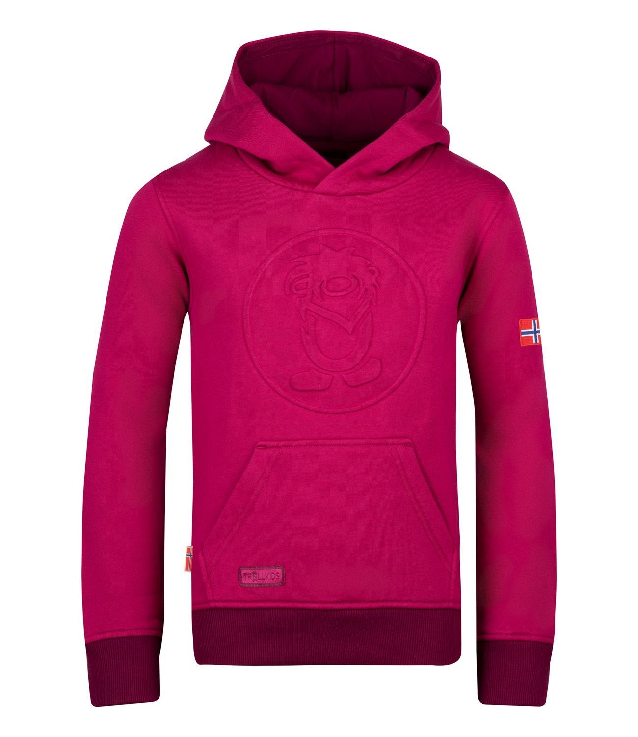 TROLLKIDS Hoodie Lillehammer Lila/Dunkellila