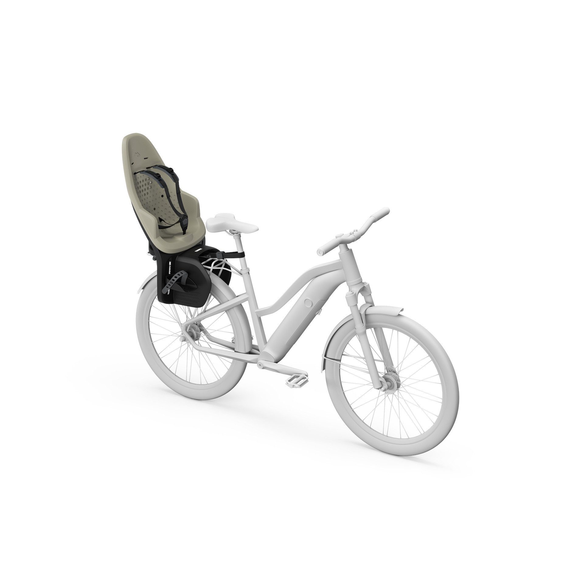 Thule Fahrradkindersitz, Fahrrad - Kindersitz Yepp 2 Maxi f. Gepäckträger