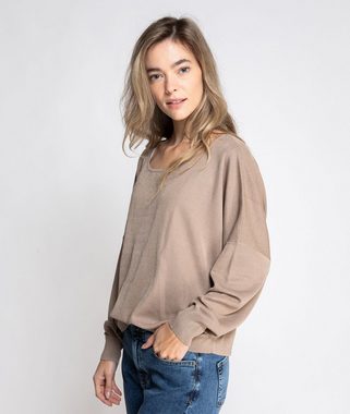 Zhrill Sweatshirt Pullover TALIA Taupe (0-tlg)