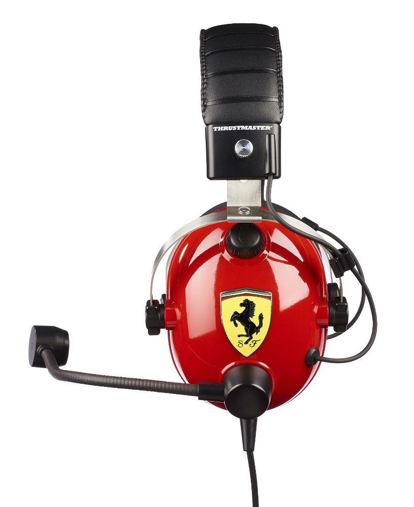 (Kompatibel Edition T.Racing Scuderia Gaming-Headset gängigen Spielekonsolen) Thrustmaster Ferrari mit