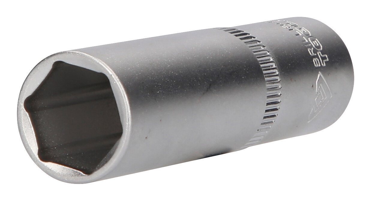 Thumbnail - Brilliant Tools Stecknuss, 1/2" Sechskant, lange Ausführung, 16 mm