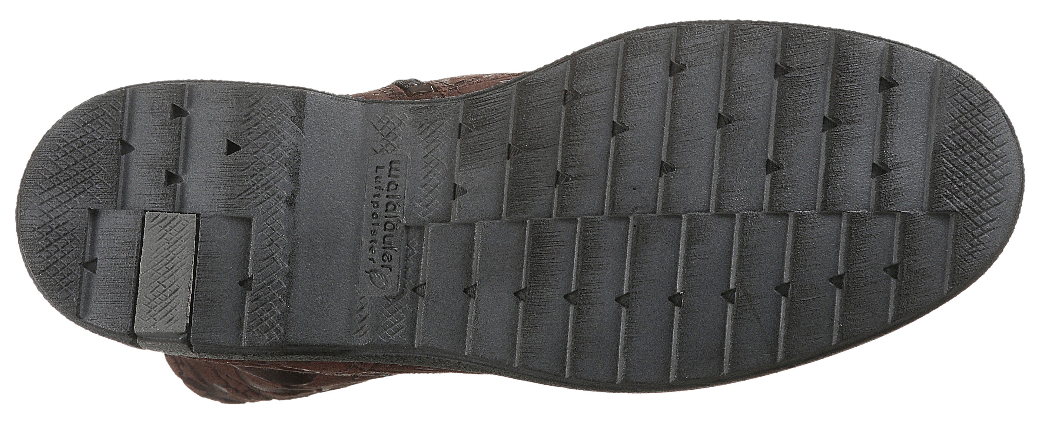 Waldläufer KITOMI Schnürstiefelette Schnürboots, Winterboots, Komfortschuh in extrabreiter Schuhweite K