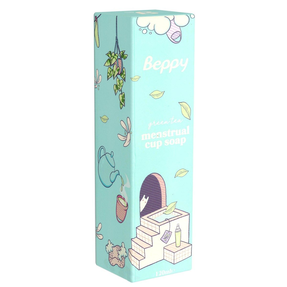 Beppy Intimreinigungsmittel Cup SOAP, Reinigungsmittel für Menstruationstassen und Silikonprodukte, 1-tlg., ohne aggressive Chemikalien, reinigt auf sanfte Weise