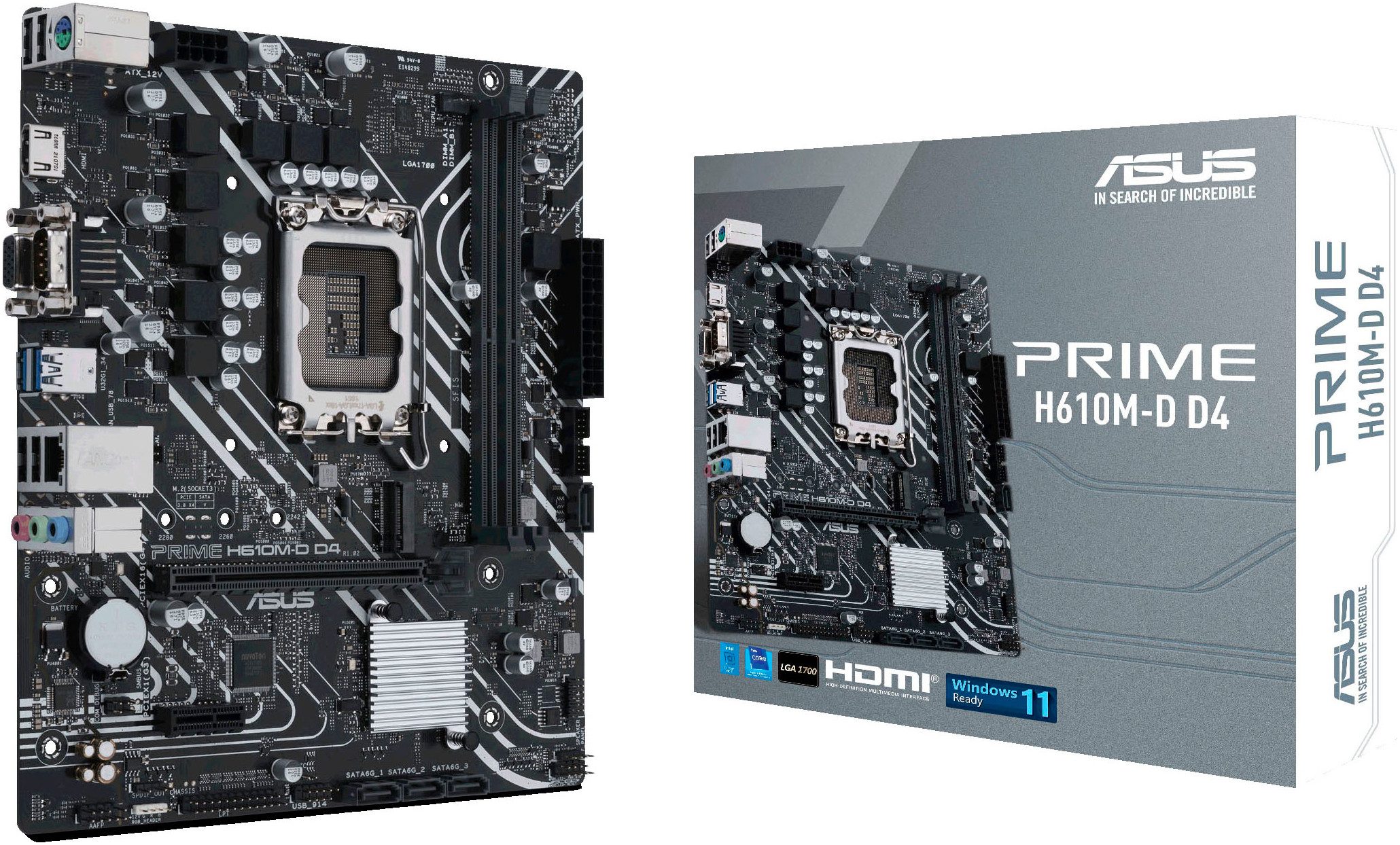 PRIME H610M-D D4 Mainboard