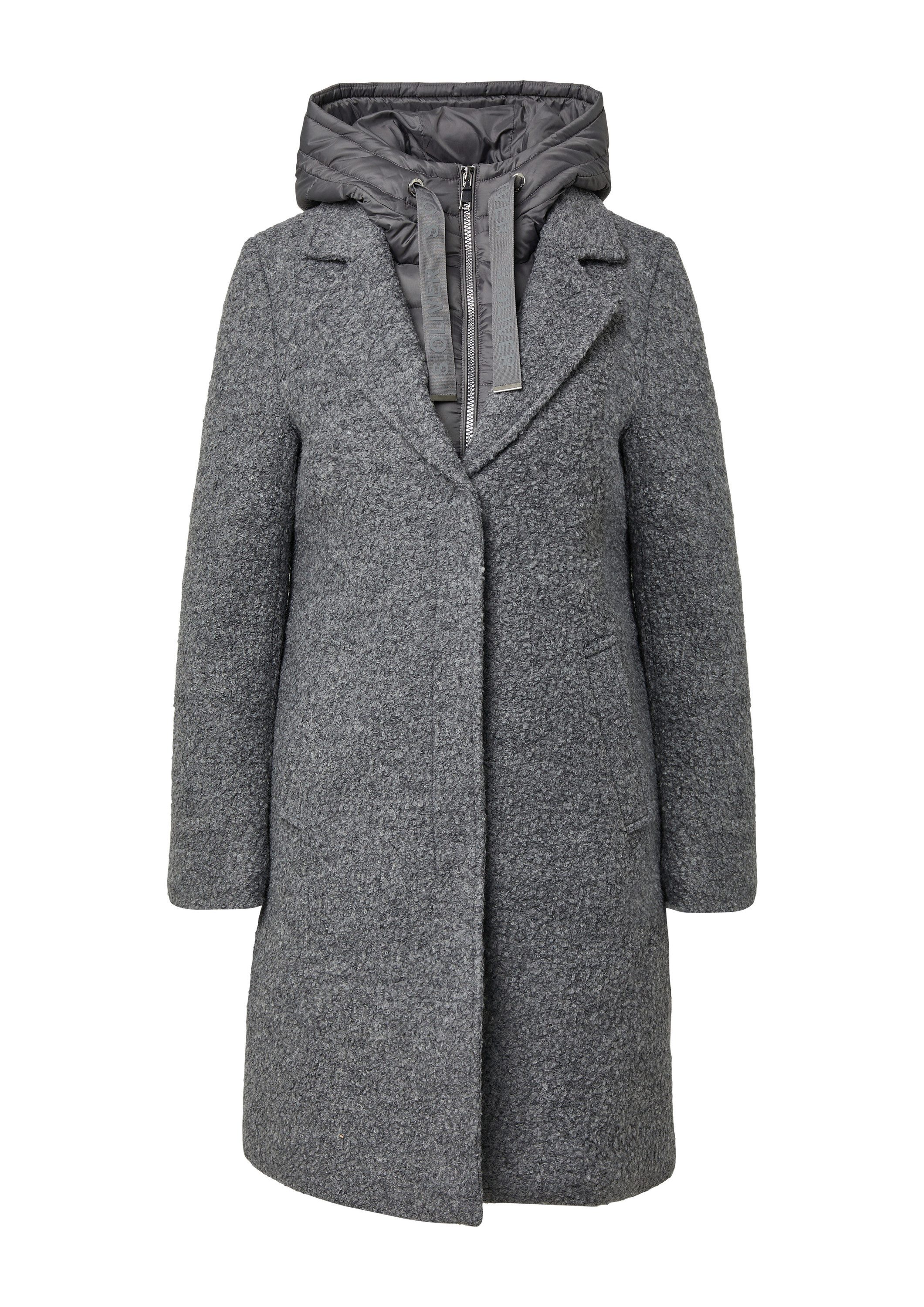 s.Oliver Wintermantel Outdoor-Mantel Mantel aus Wollmix mit herausnehmbarem günstig online kaufen