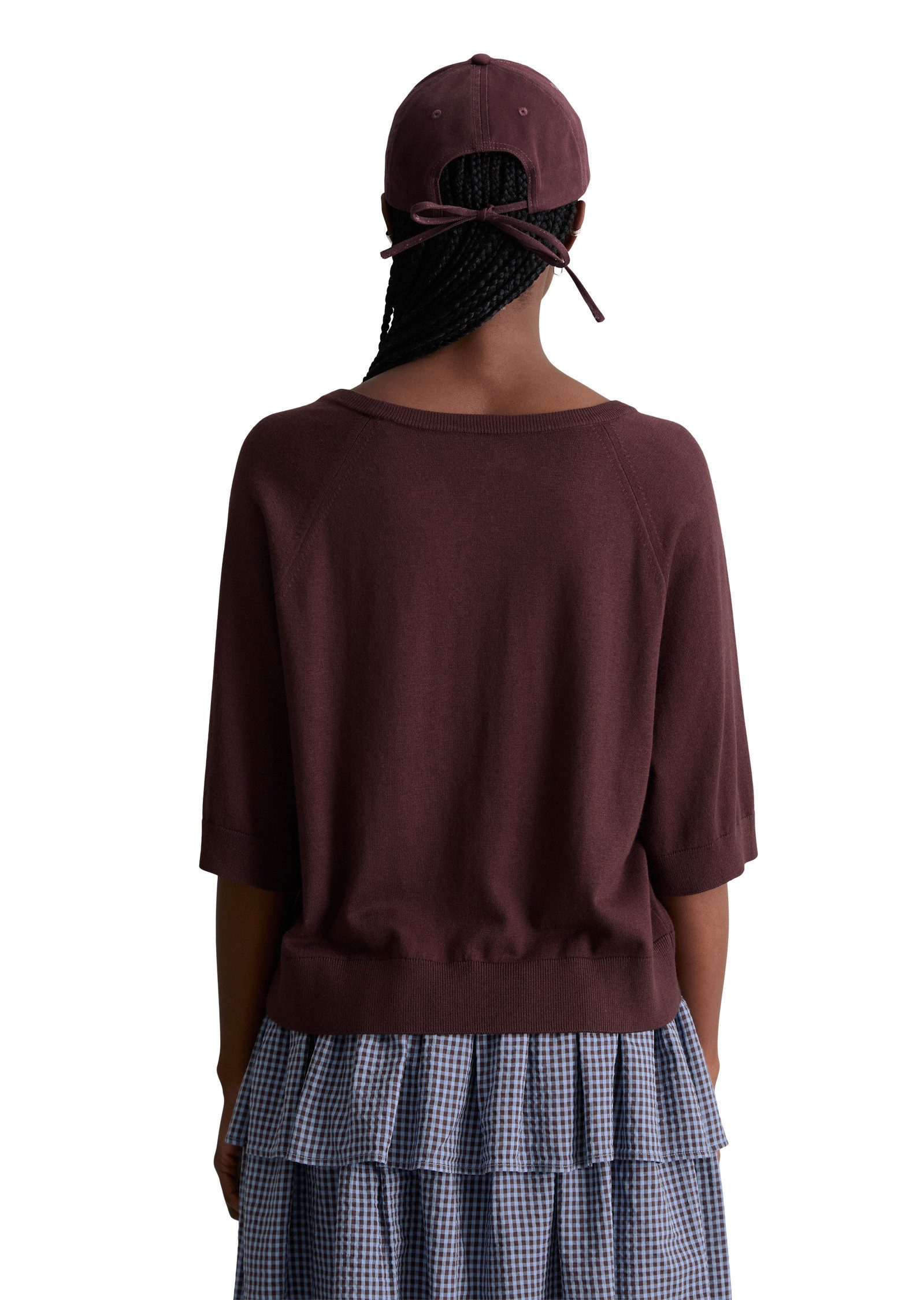 Marc O'Polo DENIM Strickpullover aus weichem Organic-Cotton-Modal-Mix
