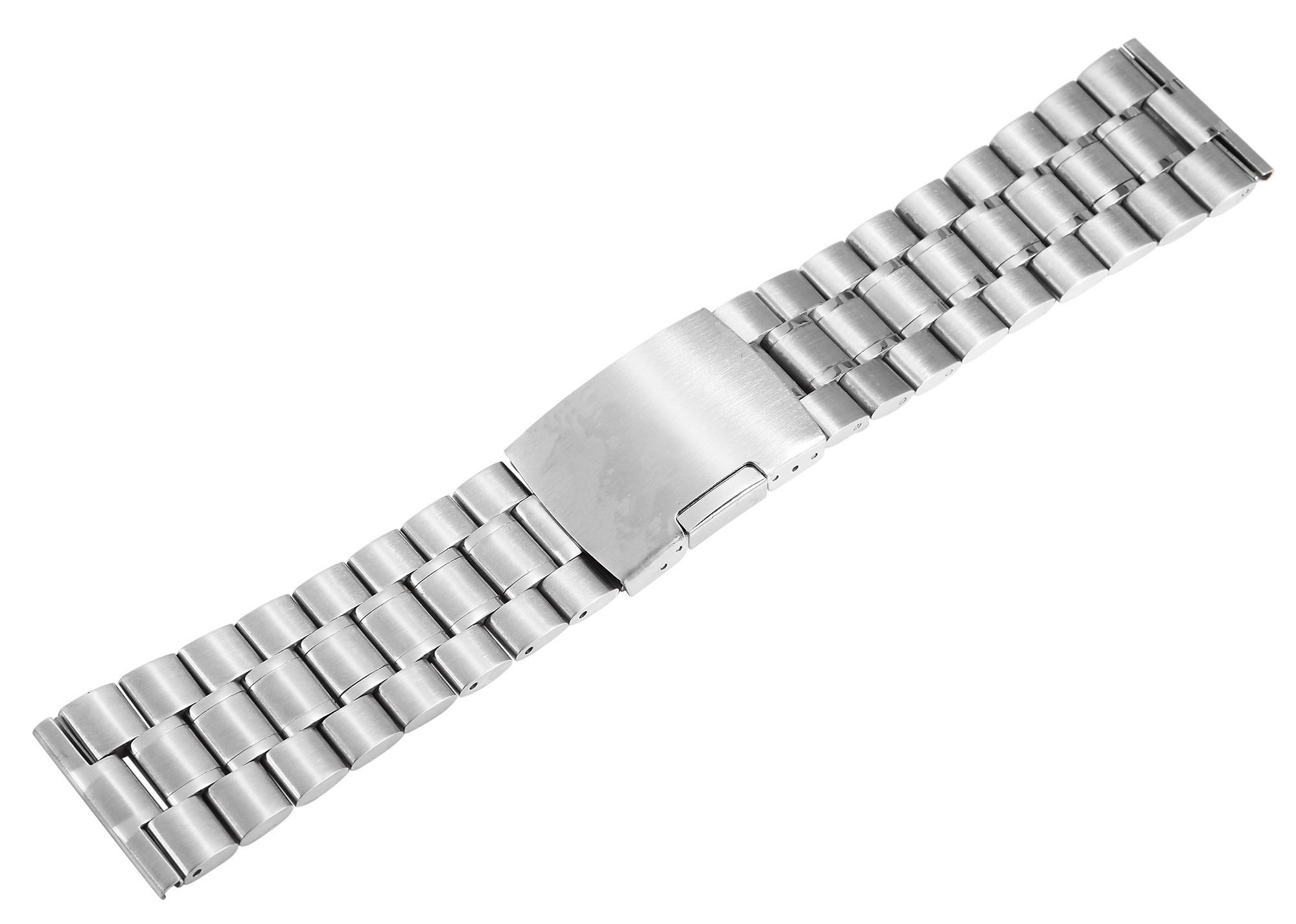 Engelhardt Uhrenarmband Edelstahl Gliederarmband, Gr 18 - 26 mm, langlebig, ErsatzArmband