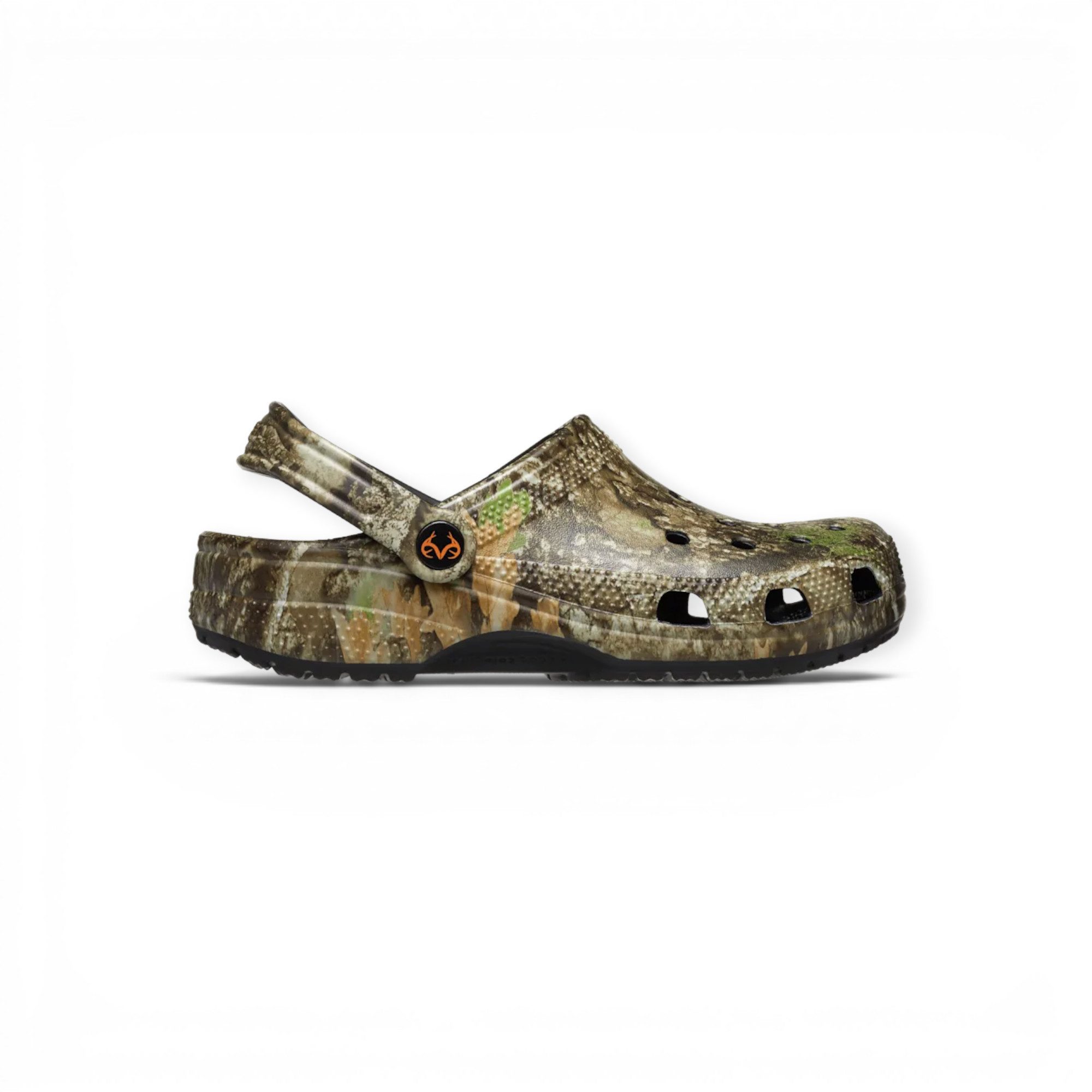 Crocs Sandale Classic Clog Realtree APX® khaki/grün Badeschuh