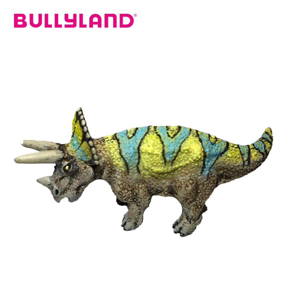 BULLYLAND Spielfigur Bullyland Mini-Dinosaurier Triceratops, (1-tlg)