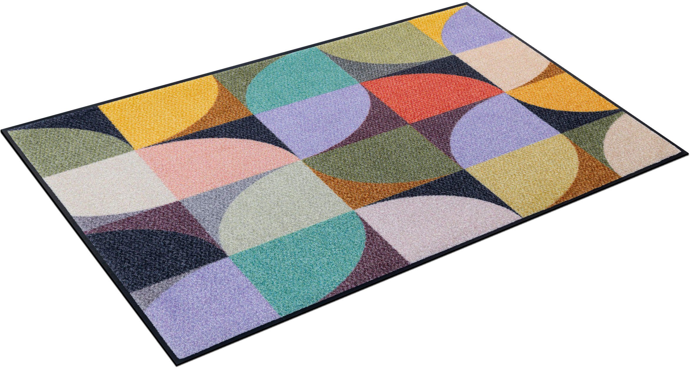 wash+dry by Kleen-Tex Teppich Colour Moments, rechteckig, Höhe: 7 mm