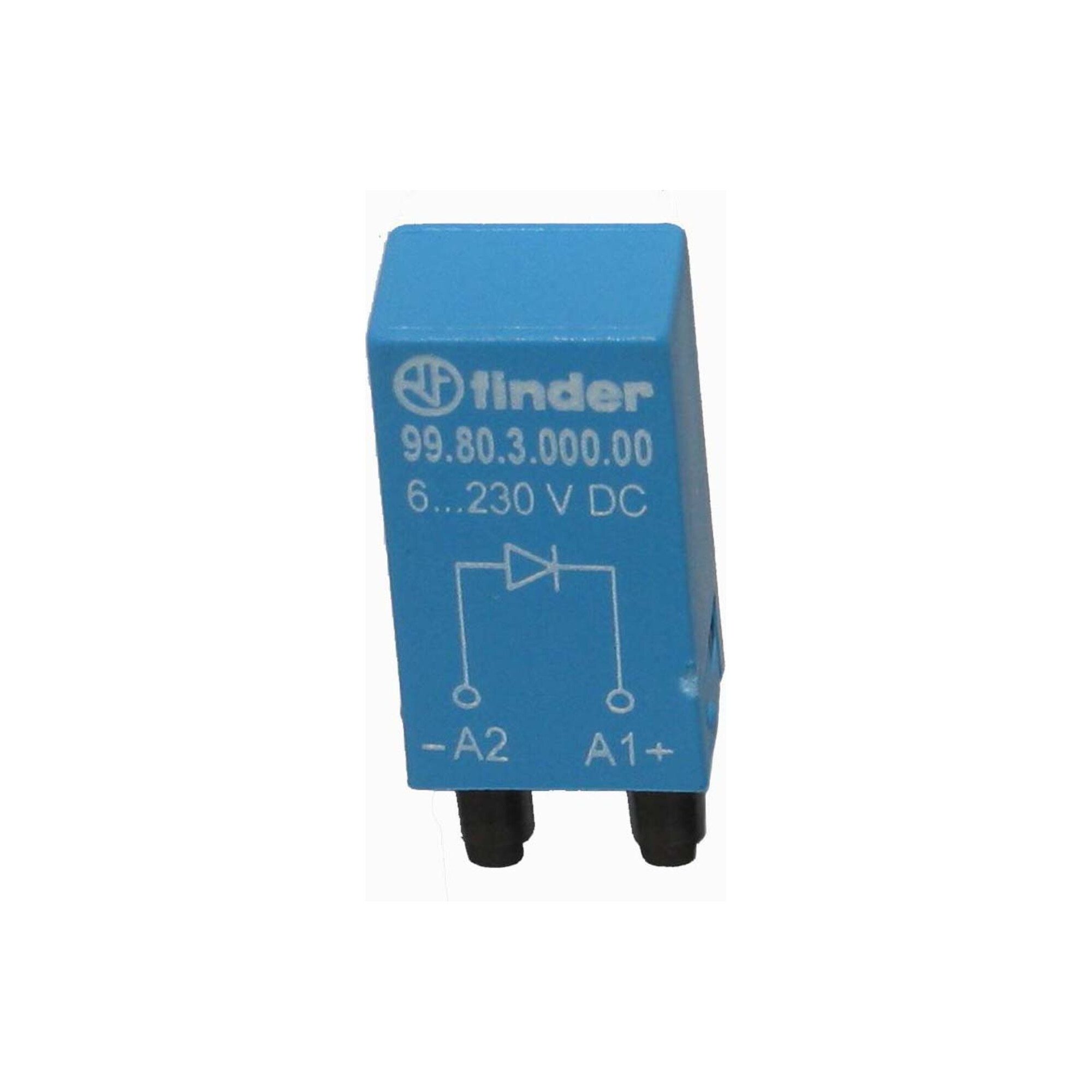 finder Finder Freilaufdiode 6..220VDC f.Fas. 94.82/83/84 99.80.3.000.00 Installationskabel