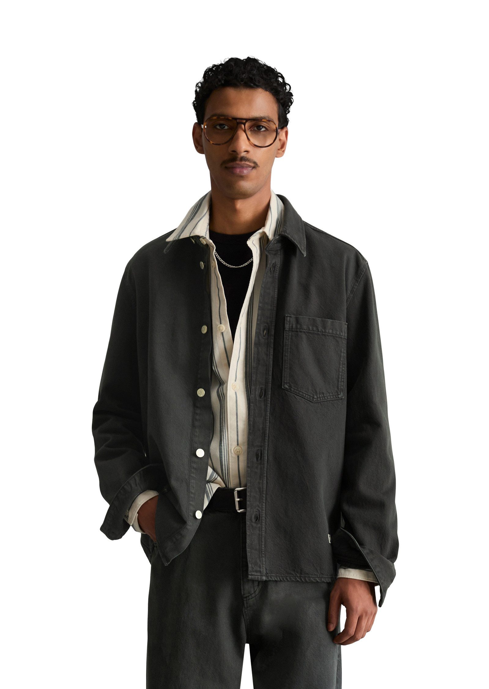 Marc O'Polo DENIM Kurzjacke aus reiner Bio-Baumwolle