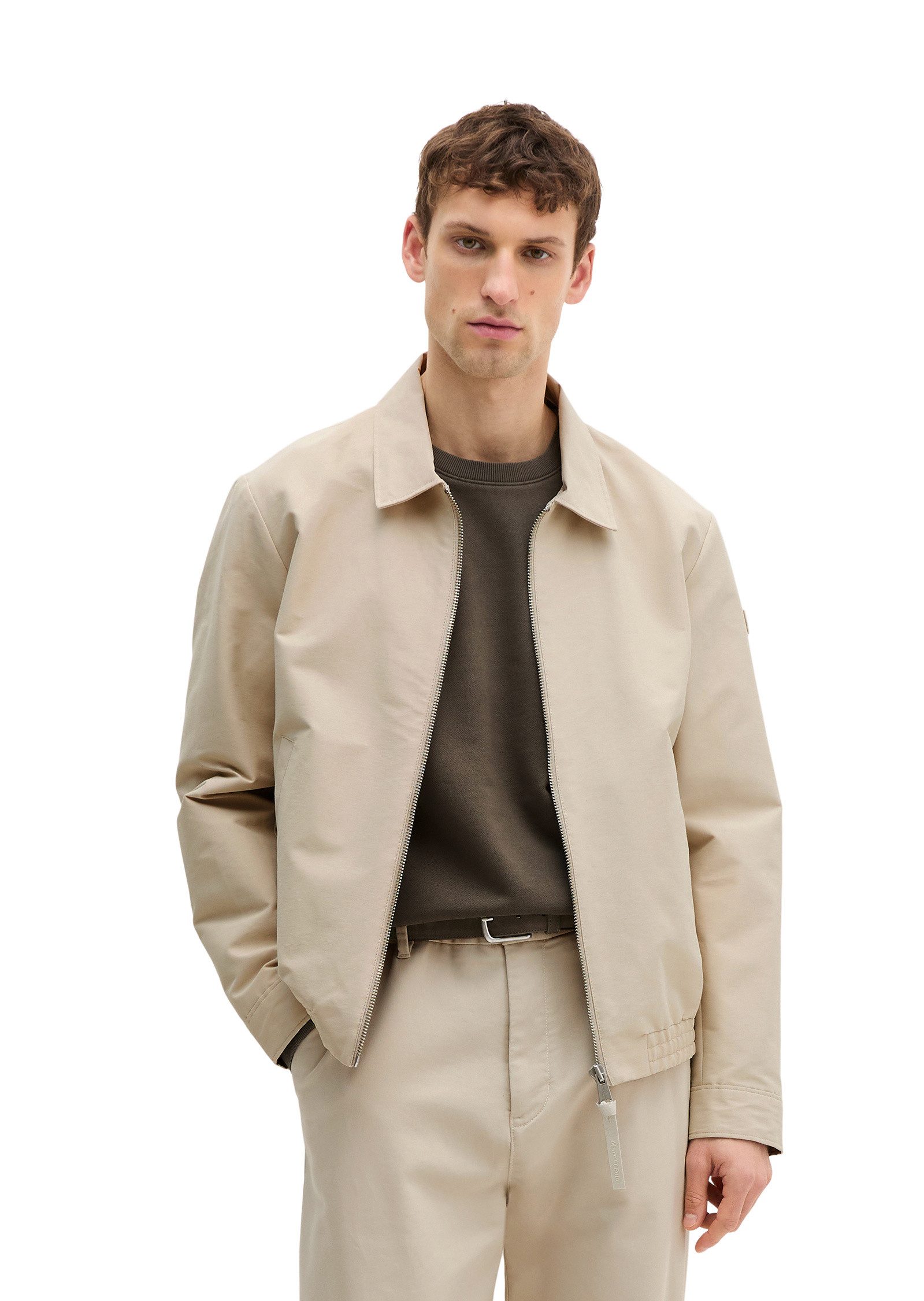 Marc O'Polo Outdoorjacke aus wasserabweisendem Bio-Baumwoll-Canvas günstig online kaufen
