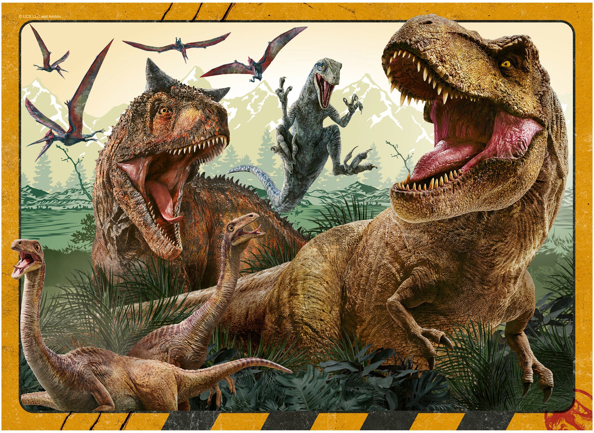 Ravensburger Puzzle Jurassic Park, Willkommen in der Jurassic World, 400 Puzzleteile, Made in Europe
