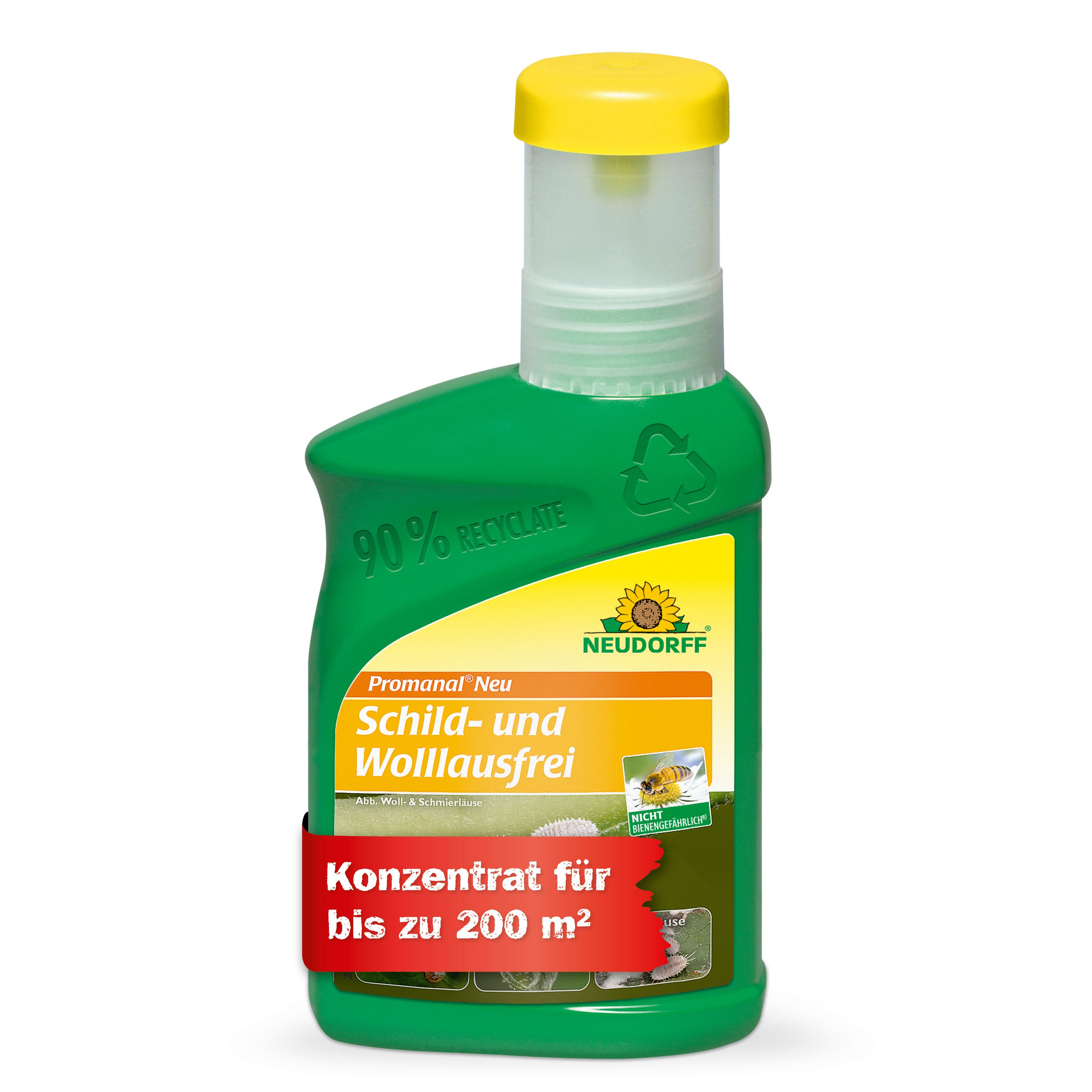 Neudorff Insektenspray Promanal Neu Schild- und Wolllausfrei 250 ml, 250 ml, einsetzbar an z.B. Oleander und Olive, Paraffinöl-Konzentrat gegen Schild-, Wollläuse & Spinnmilben