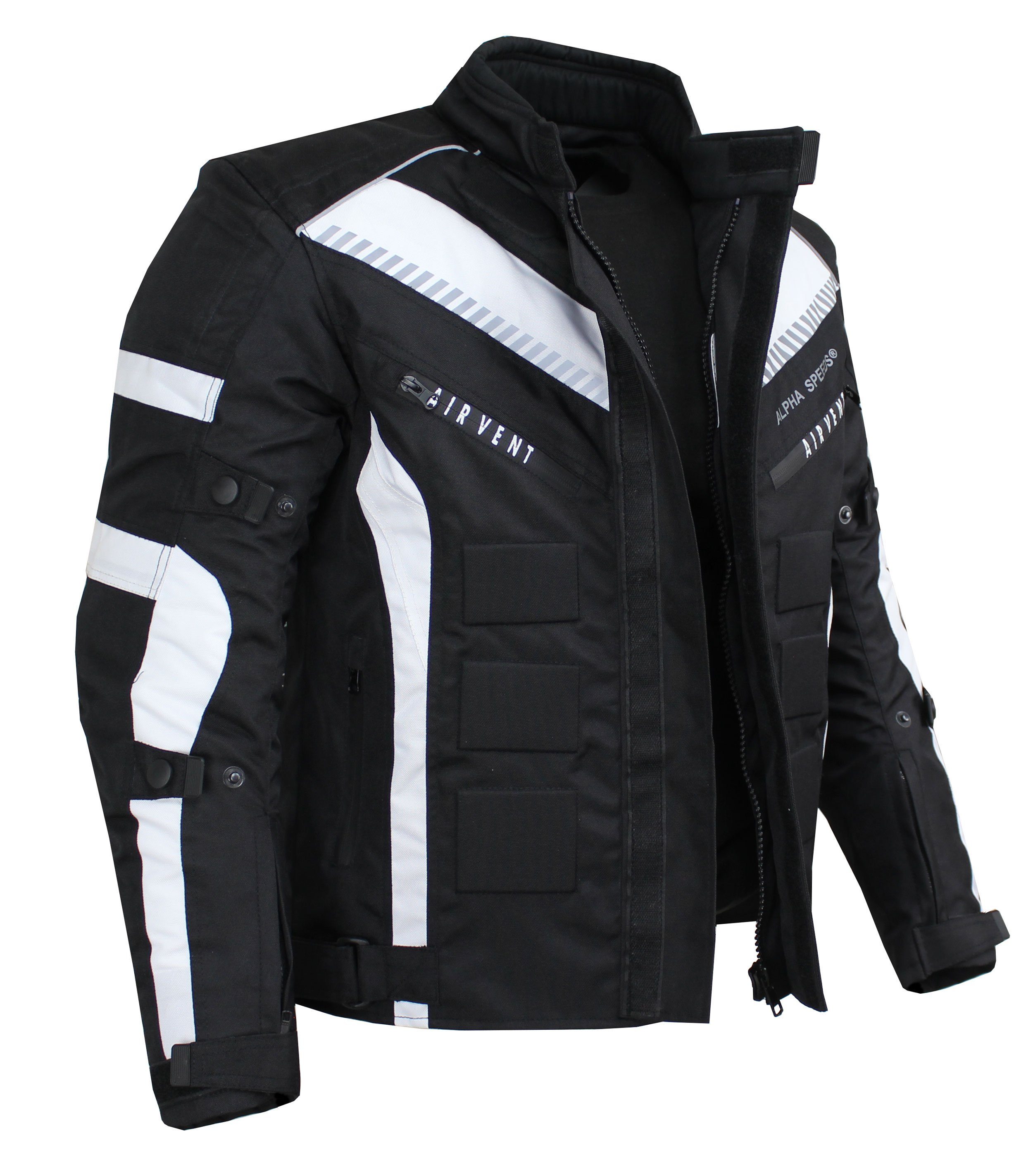 Alpha Speeds Motorradjacke Herren Motorrad Biker günstig online kaufen