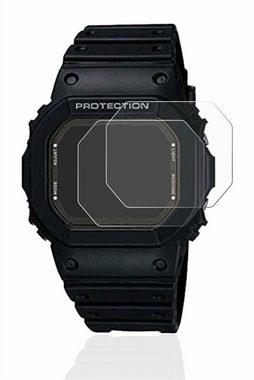 BROTECT Schutzfolie für Casio G-Shock GW-5000-1JF, Displayschutzfolie, 2 Stück, Folie klar