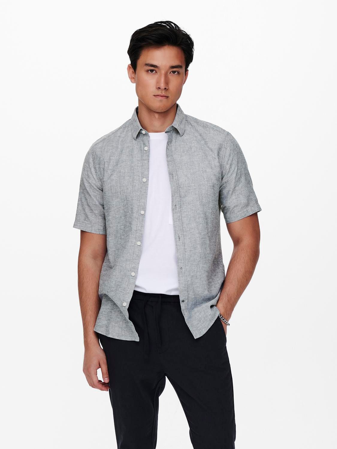 ONLY & SONS Kurzarmhemd Kurzarm Slim günstig online kaufen