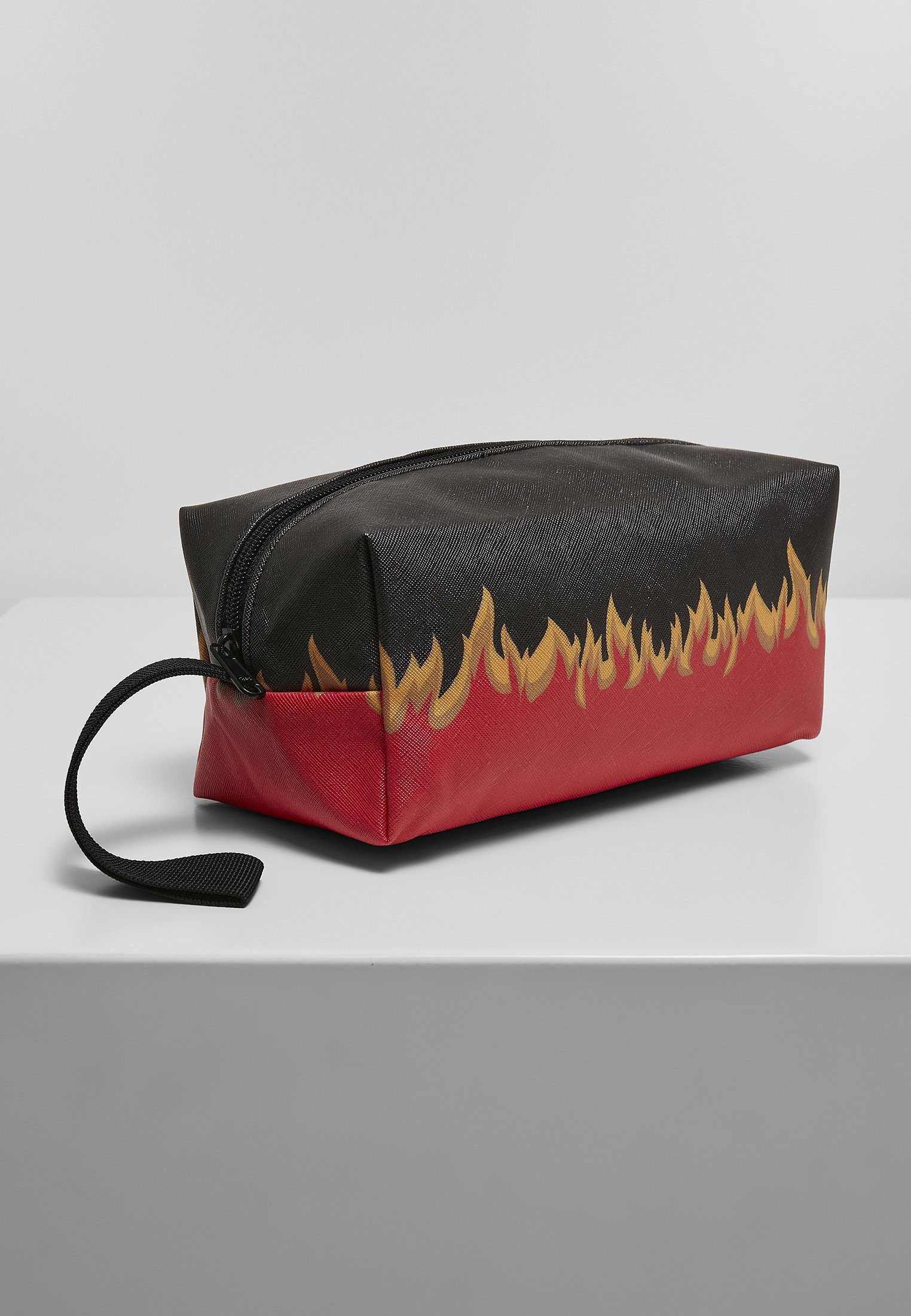 MisterTee Handtasche Accessoires Flame Print Pouch Cosmetic (1-tlg)